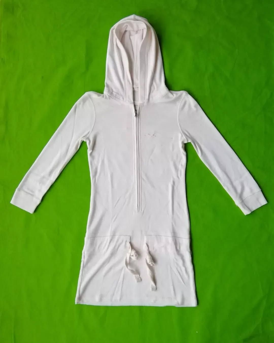 Hollister × Japanese Brand Hollister CA White Long Woman Hoodie Size S / US 4 / IT 40 - 2 Thumbnail