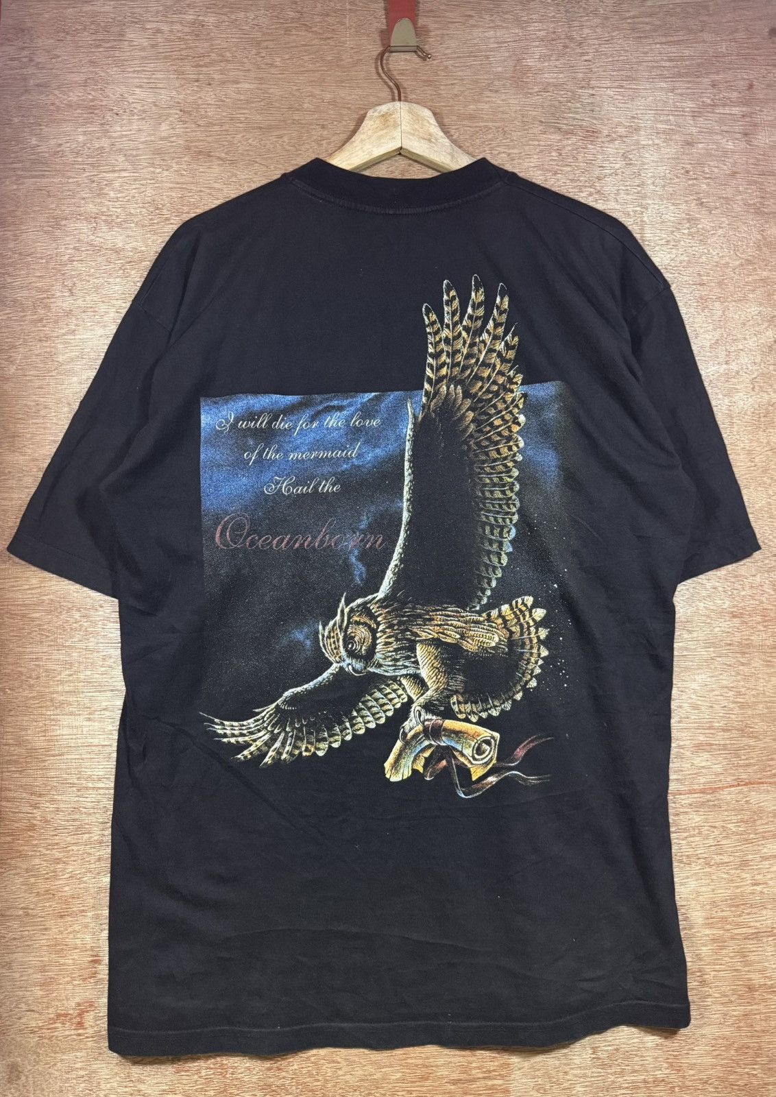 Band Tees × Vintage Lates 90s Nightwish Oceanborn Metal Band Tee Shirt Size US L / EU 52-54 / 3 - 2 Thumbnail