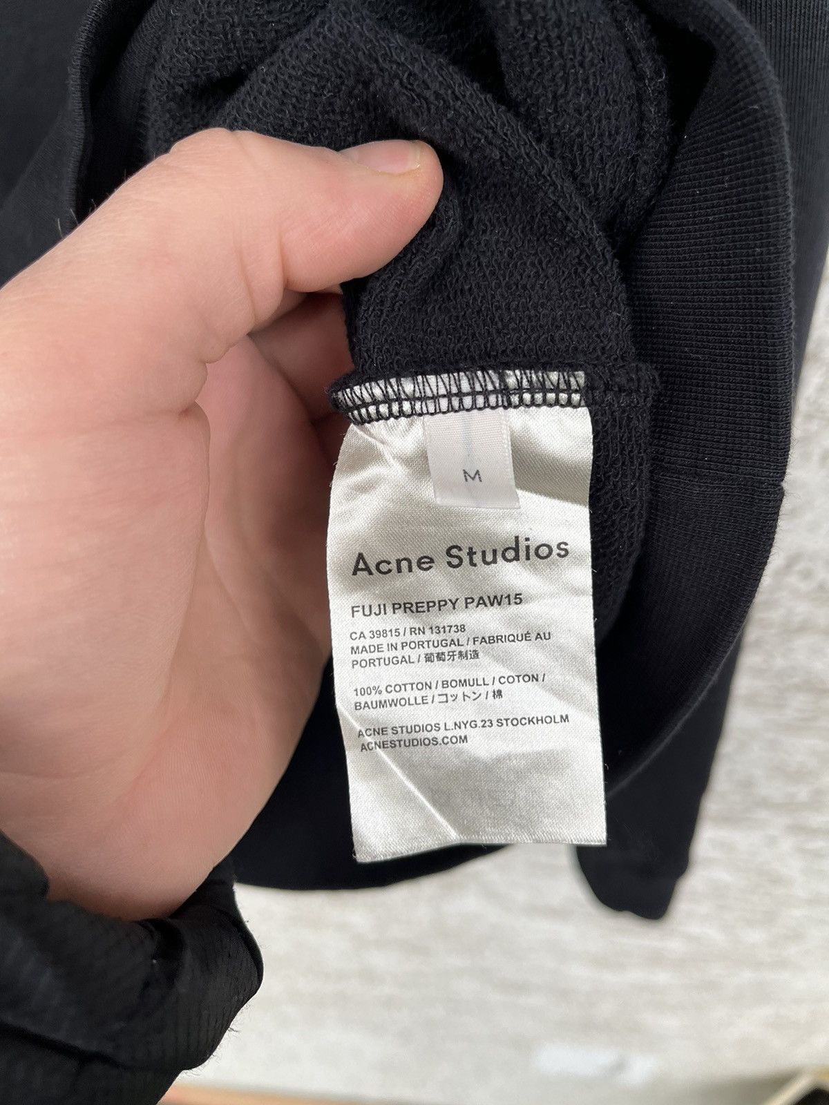 Acne Studios Acne Studios FUJI PREPPY SWEAT Size US M / EU 48-50 / 2 - 6 Thumbnail