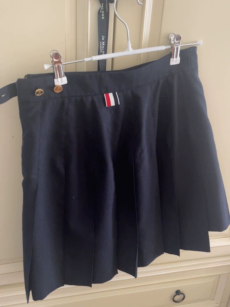 Thom Browne Thom Browne High waist pleated mini skirt Size 27" / US 4 / IT 40 - 6 Thumbnail