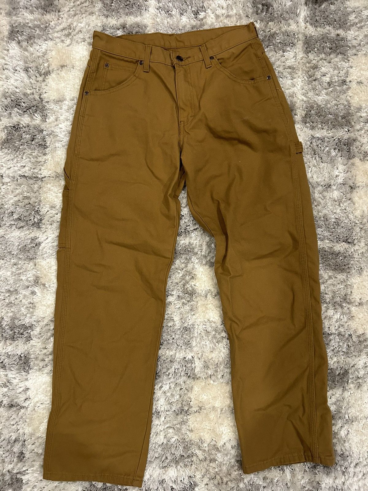 Dickies Dickies Khaki Workwear Pants Size US 30 / EU 46 - 3 Thumbnail