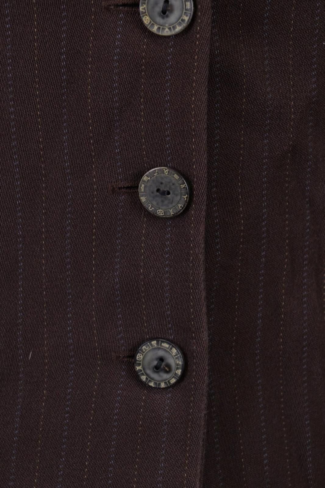 Escada Escada Elements Brown Single Blazer Coat Jacket Size 34 Size M / US 6-8 / IT 42-44 - 2 Thumbnail