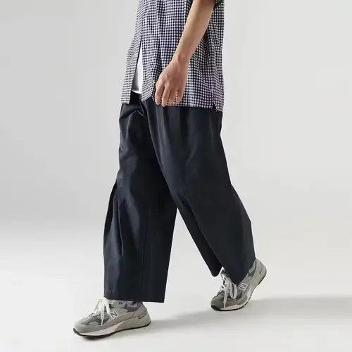 Jean Indigo Union Japan Dark Grey Worker Tokyo Oversized Pants Size US 30 / EU 46 - 1 Thumbnail