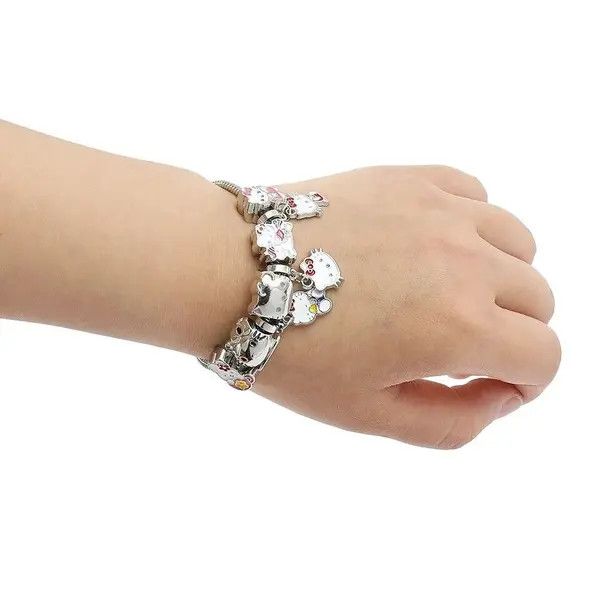 Jewelry × Vintage Kitty Charms Bracelet Size ONE SIZE - 2 Thumbnail