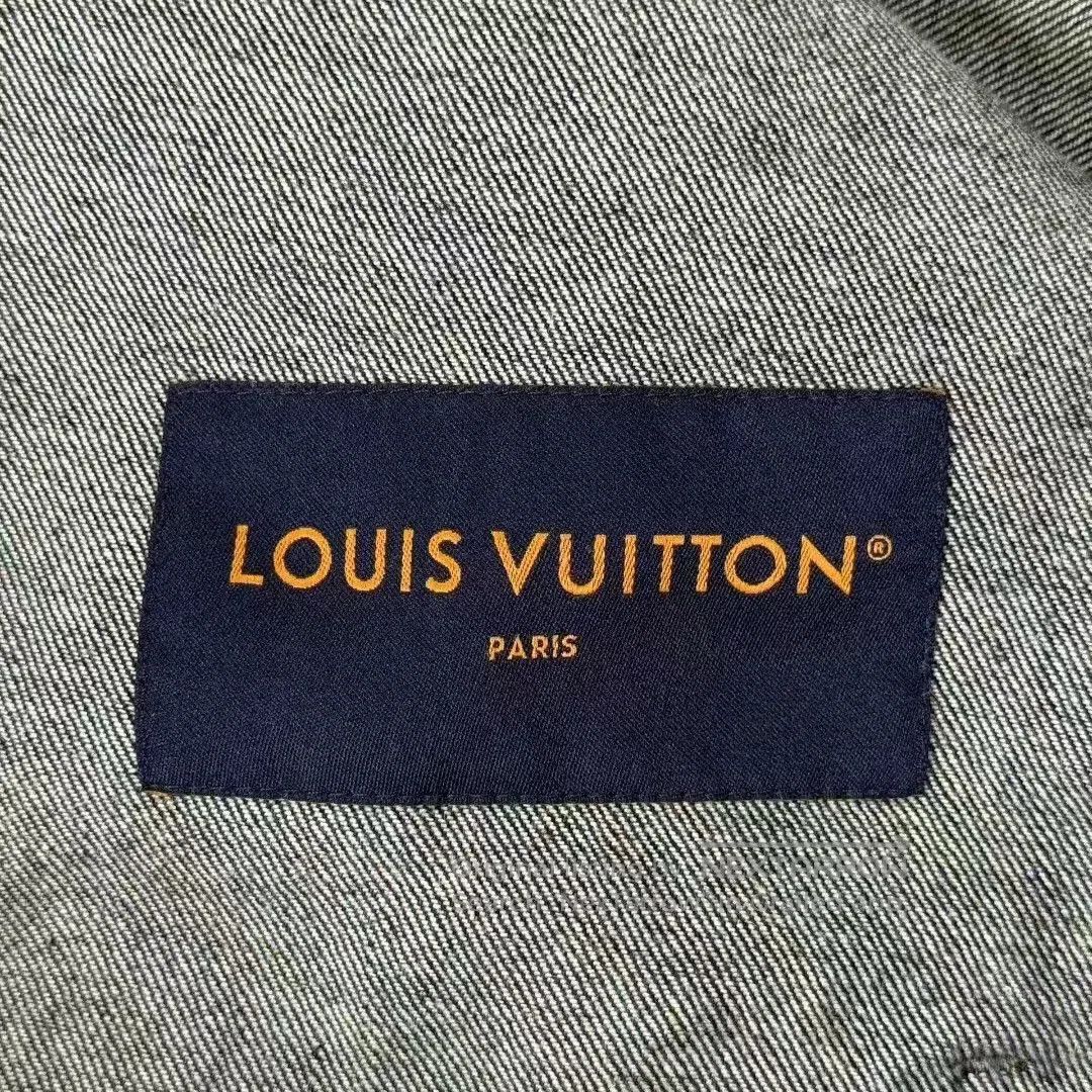 Louis Vuitton louis vuitton blue denim jacket with patterns. Size US L / EU 52-54 / 3 - 3 Thumbnail