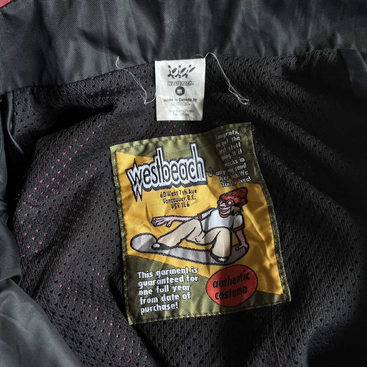 Westbeach VINTAGE WESTBEACH SKI SURF SKATE NYLON BLEND JACKET Size US M / EU 48-50 / 2 - 22 Thumbnail