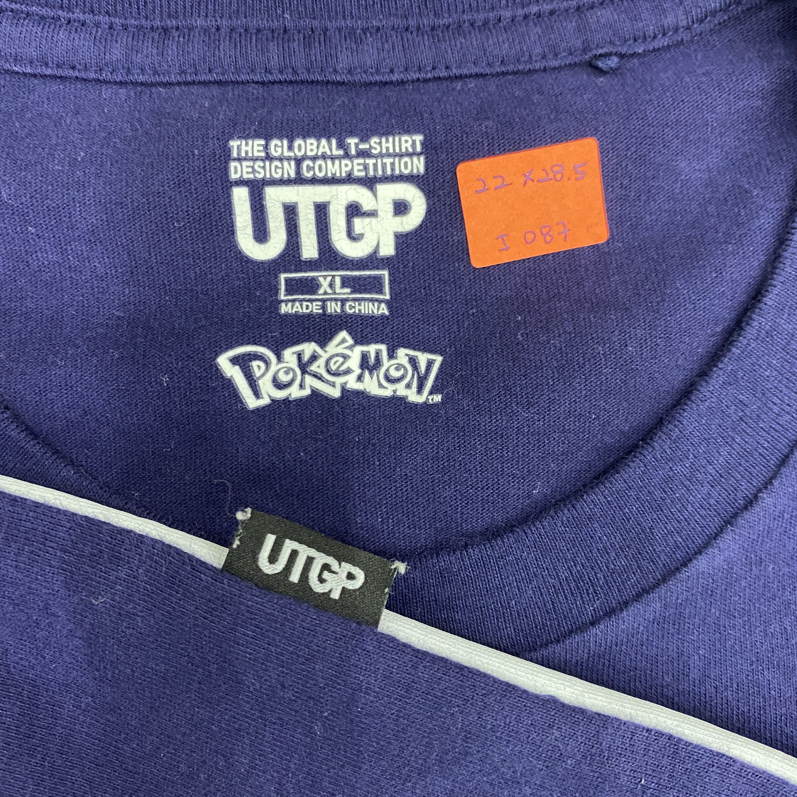 Japanese Brand Uniqlo Pokemon Ash and Pikachu Shirt-I087 Size US L / EU 52-54 / 3 - 6 Thumbnail