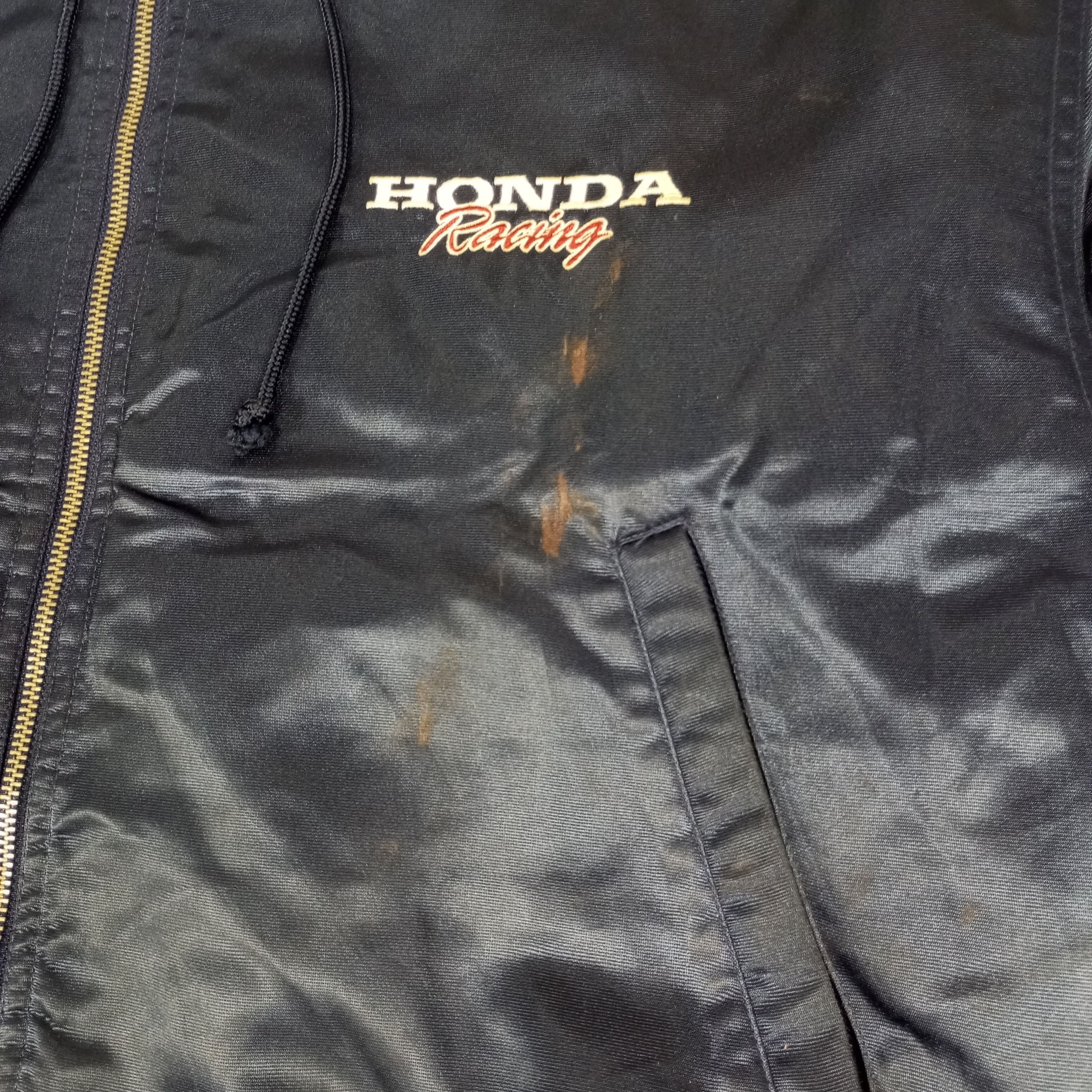 Honda × Vintage Honda Racing Motorsports Jacket With Hoodies Size US XL / EU 56 / 4 - 4 Thumbnail
