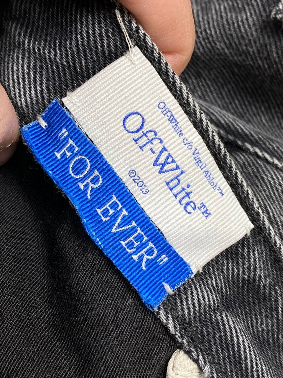 Off-White Off White Denim Jeans Men Size 33 Black Size US 33 - 5 Thumbnail