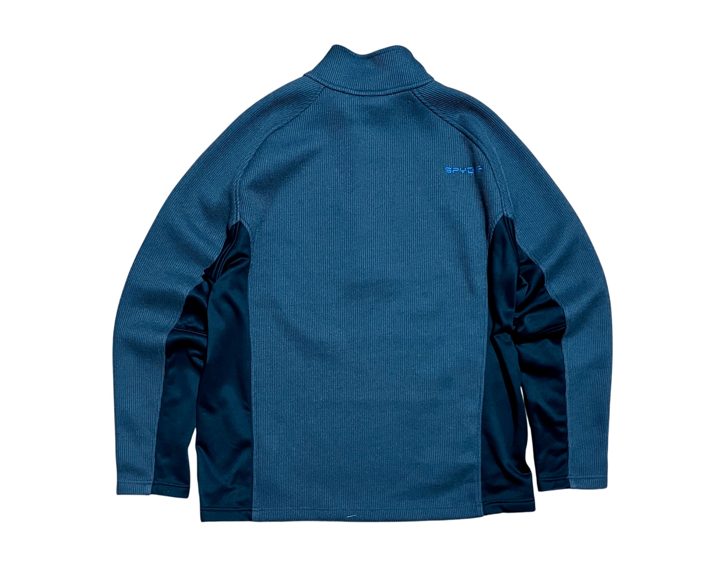 Spyder Spyder Half Zip Gray & Blue Pullover Performance Sweater Size US XXL / EU 58 / 5 - 4 Thumbnail
