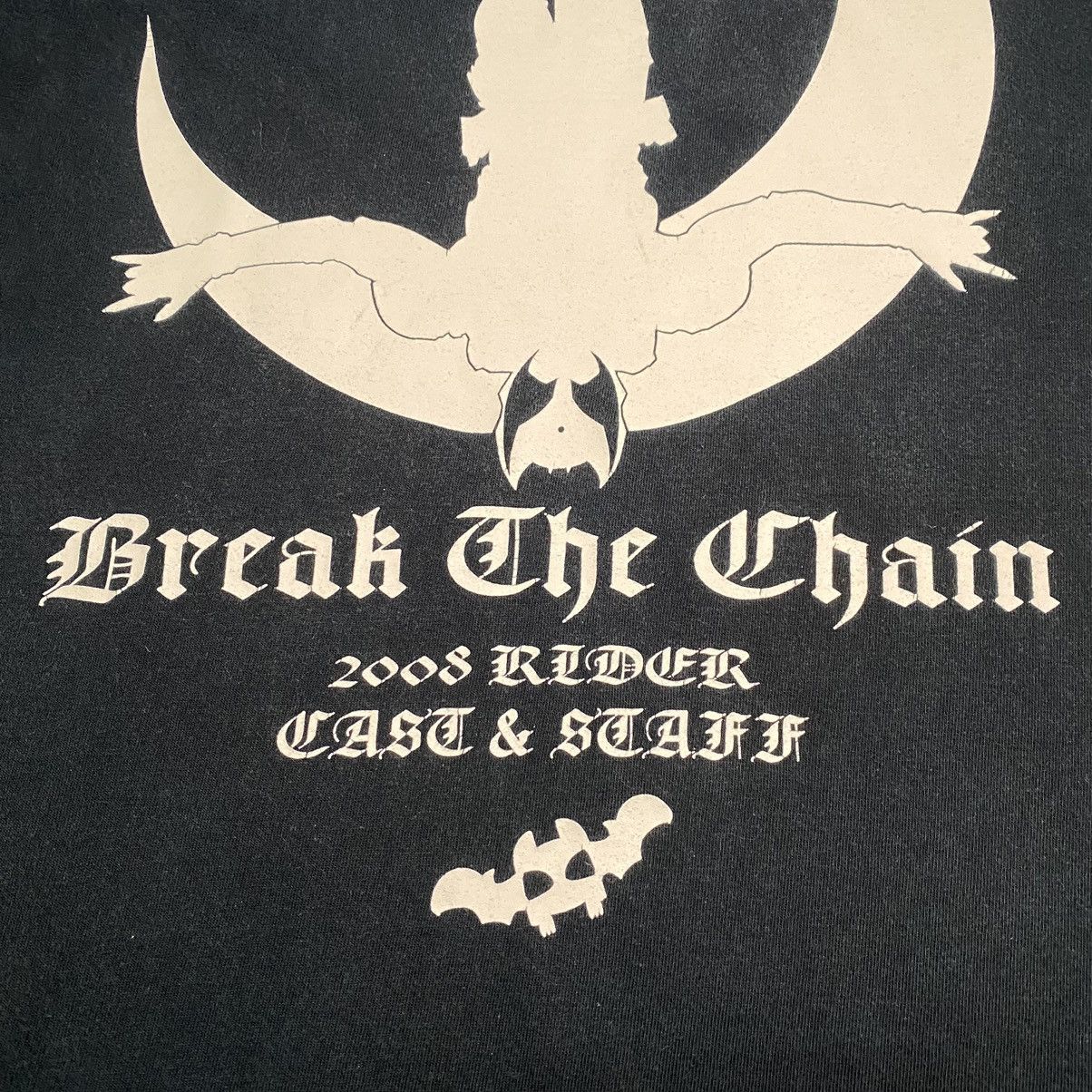 Cartoon Network × Japanese Brand × Vintage 2008 KAMEN RIDER KIVA BREAK THE CHAIN PROMO T SHIRT STAFF Size US M / EU 48-50 / 2 - 9 Thumbnail