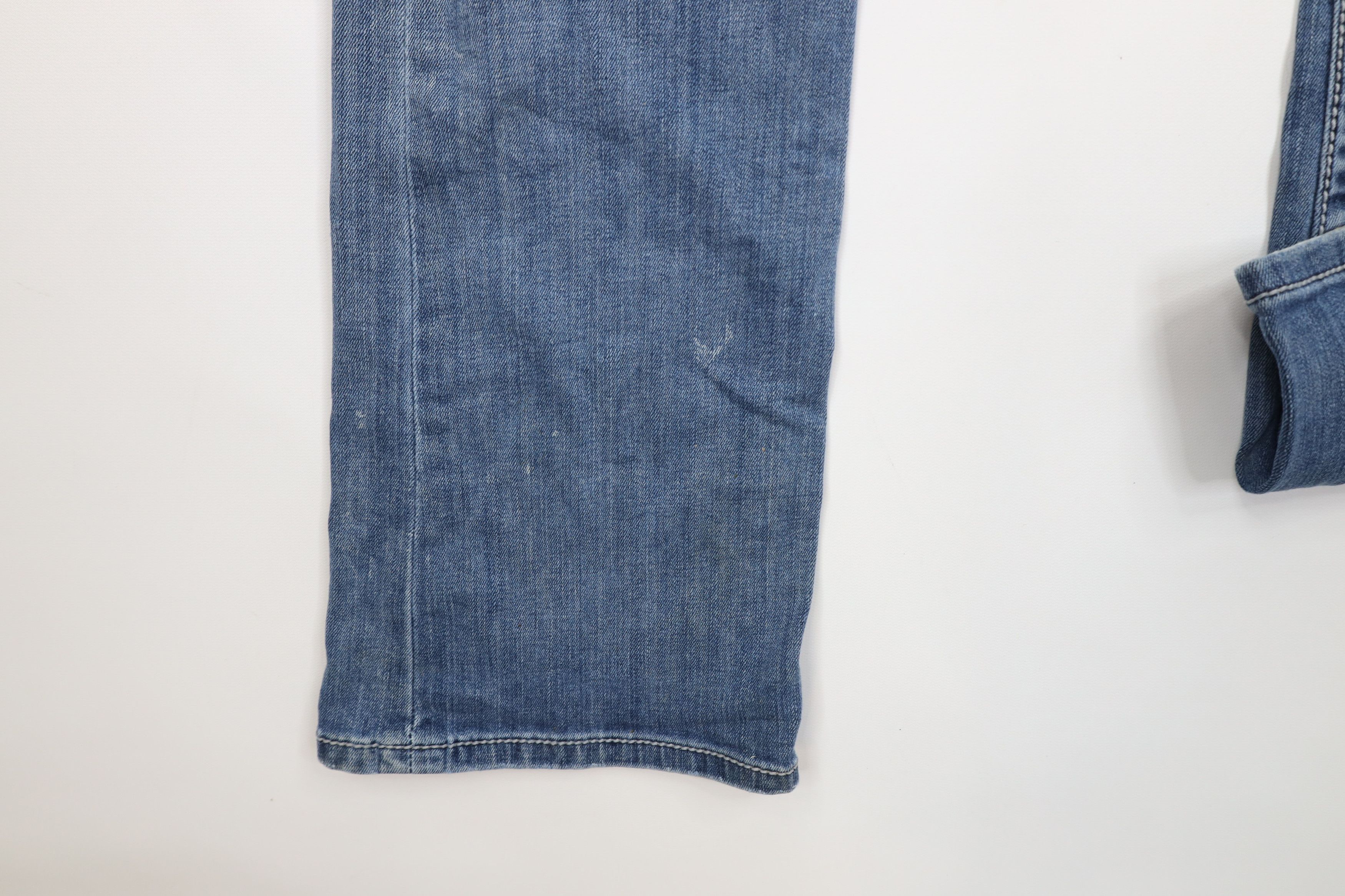 Vintage Buckle BKE Sabrina Stretch Flared Wide Leg Denim Jeans Blue Size 31" - 6 Thumbnail
