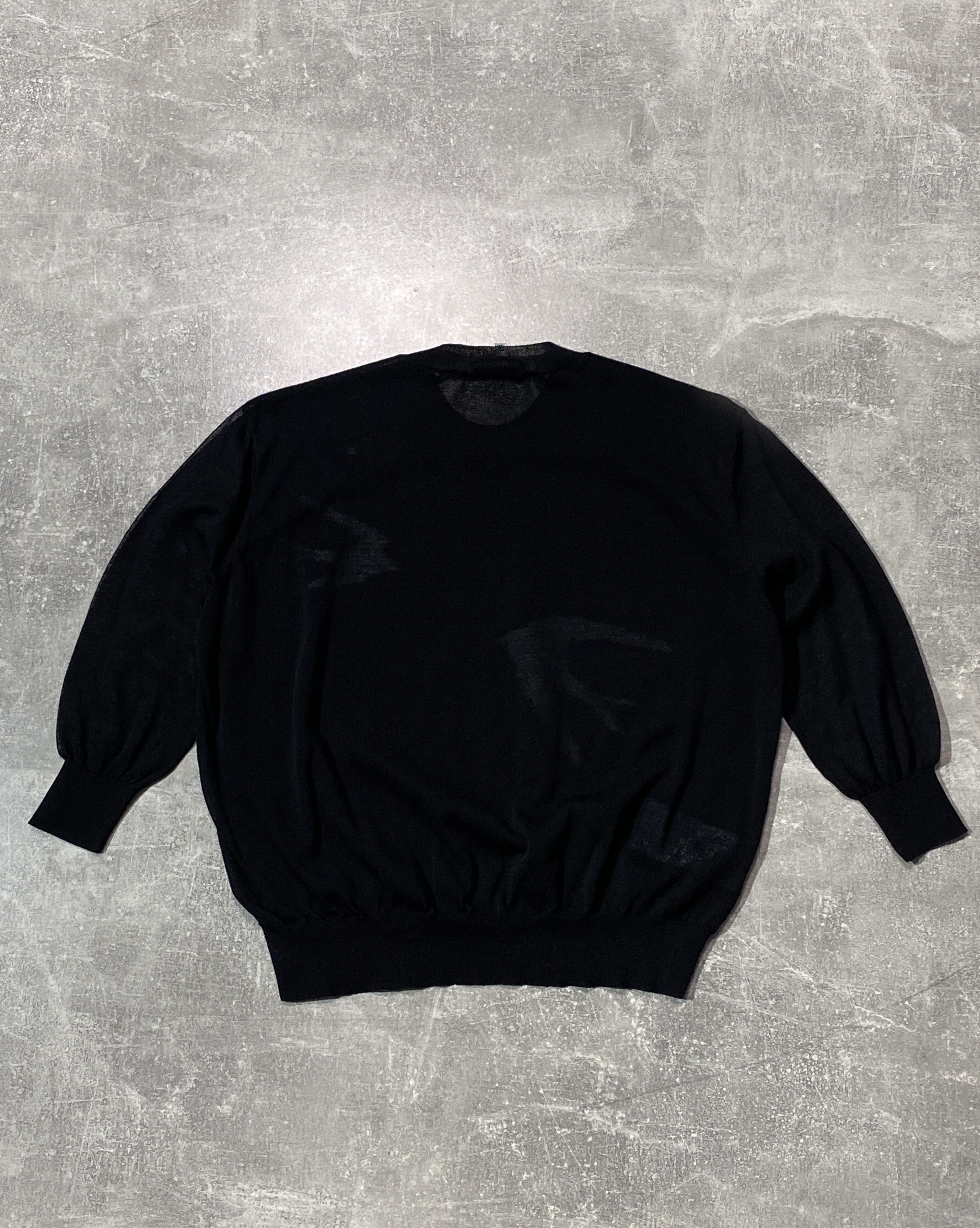 Alexander McQueen Alexander McQueen Mesh Blouses big logo Size XS / US 0-2 / IT 36-38 - 9 Thumbnail