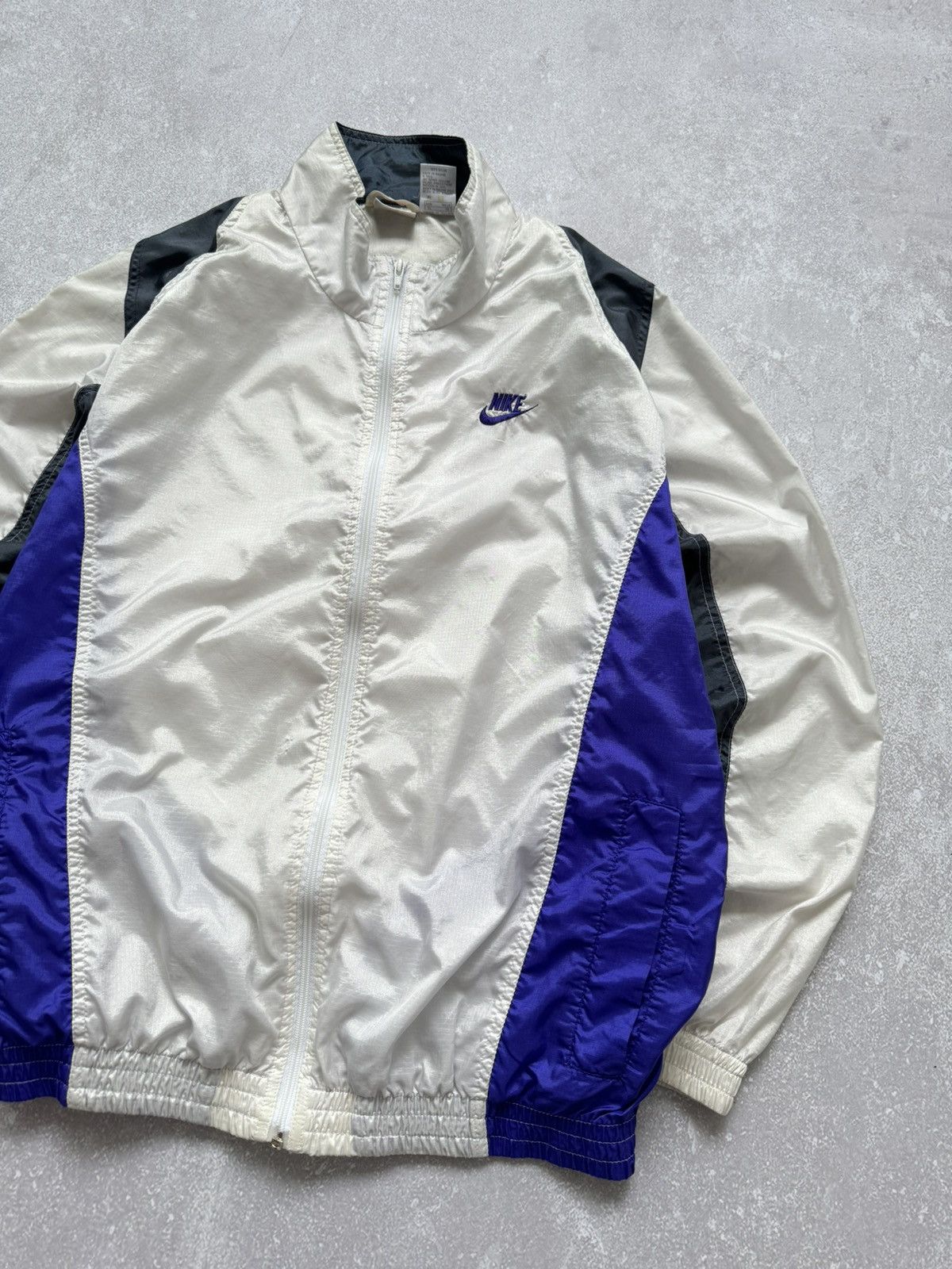Vintage Nike 90s Nylon Track Jacket