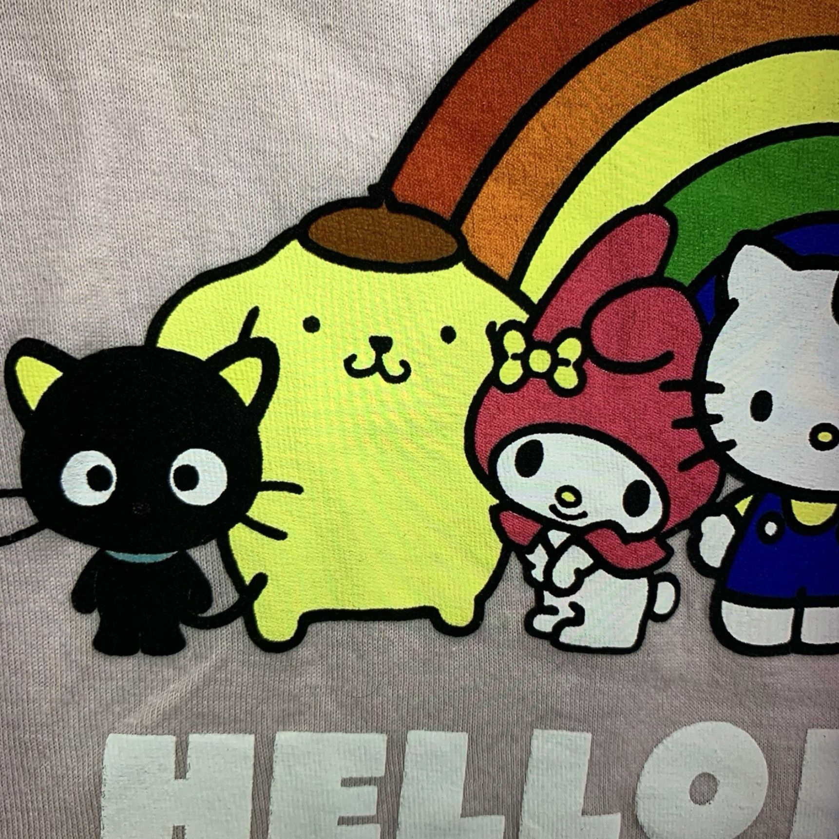 Vintage VINTAGE Hello Kitty T-Shirt Women 2XL Pink Graphic 80s 90s Retro Casual Size XXL / US 16-18 / IT 52-54 - 6 Thumbnail