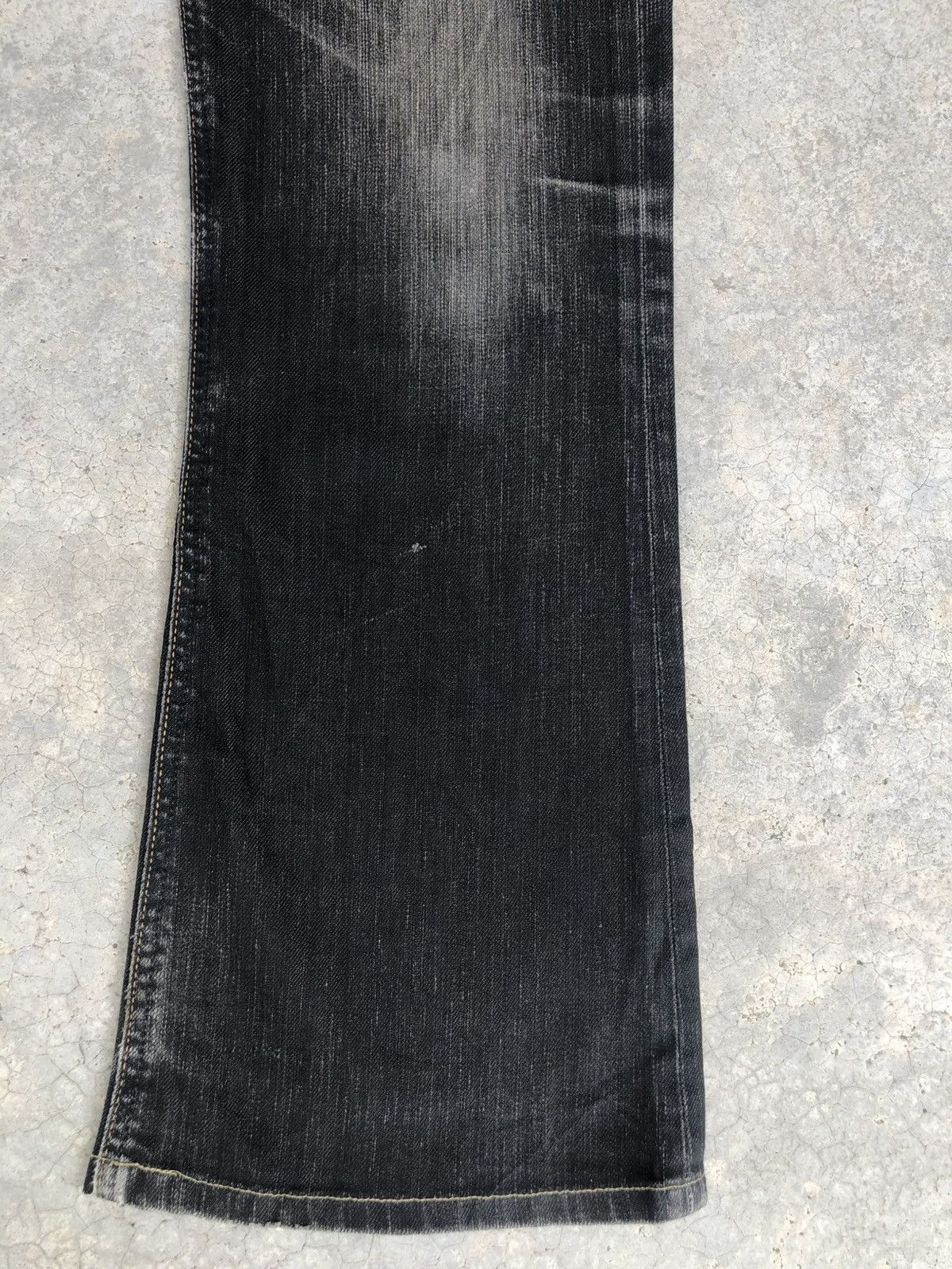 If Six Was Nine Japanese Edwin Flared Jeans Distressed Jeans Size US 32 / EU 48 - 7 Thumbnail
