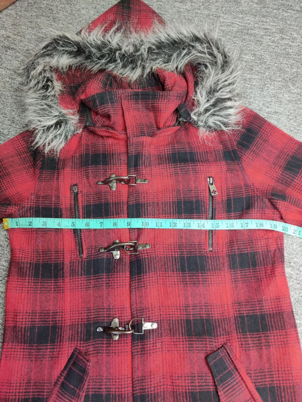 BERNINGS SHO Vintage Berning Sho Plaid Fireman Wool Parka Fishtail Jacket Size US M / EU 48-50 / 2 - 19 Thumbnail