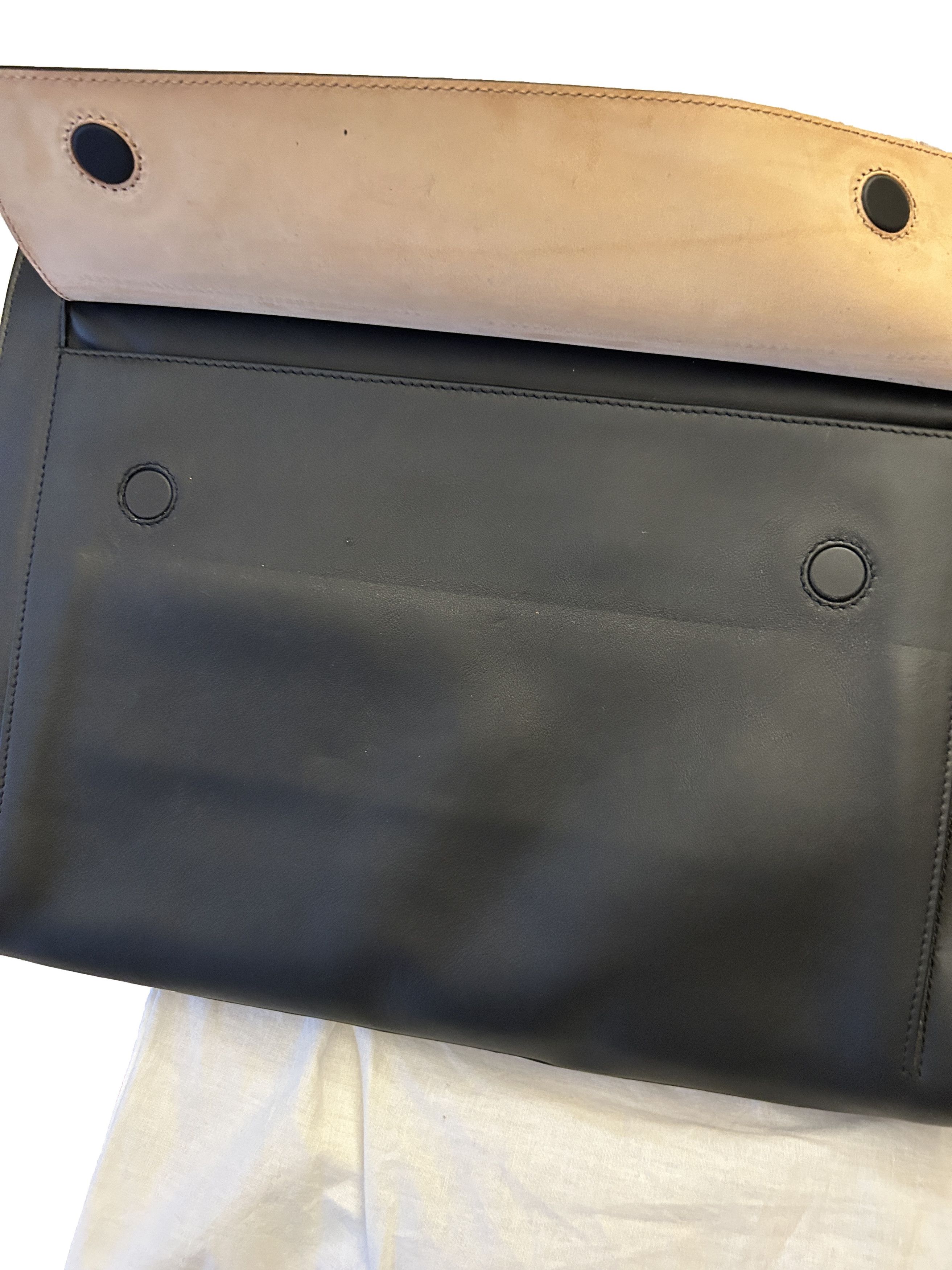 Balenciaga Leather Document Portfolio Black Holder Labtop bag Attache Size ONE SIZE - 1 Thumbnail