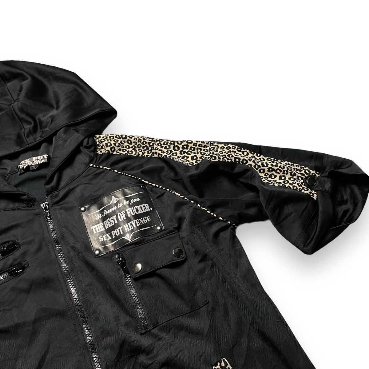 Sex Pot ReVeNGe 🇯🇵☠️ SEX POT REVENGE LEOPARD SKULL PUNK GOTHIC JACKET Size US M / EU 48-50 / 2 - 6 Thumbnail