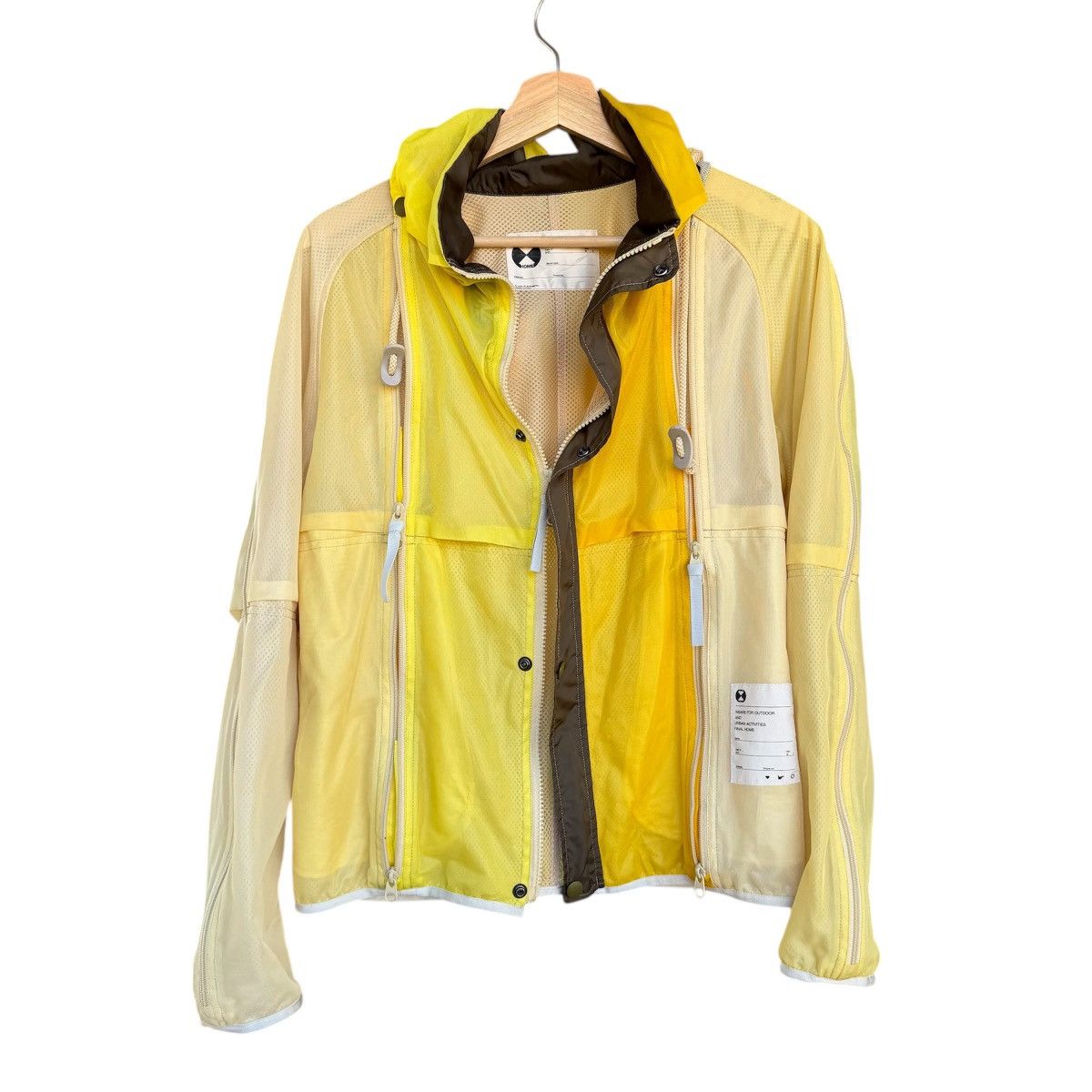 Final Home Yellow Final Home Modular Zip Jacket Size US S / EU 44-46 / 1 - 1 Thumbnail