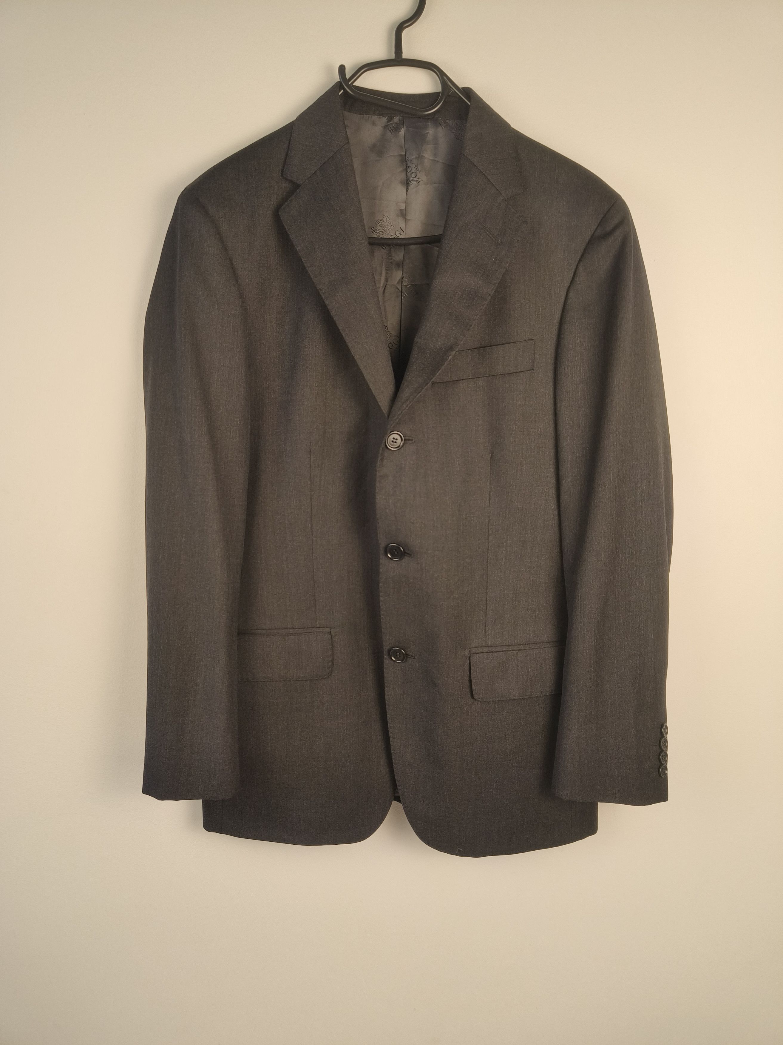Boggi Boggi Milano Super 110 Classic Vintage Wool Suit Blazer Size 38R - 1 Thumbnail