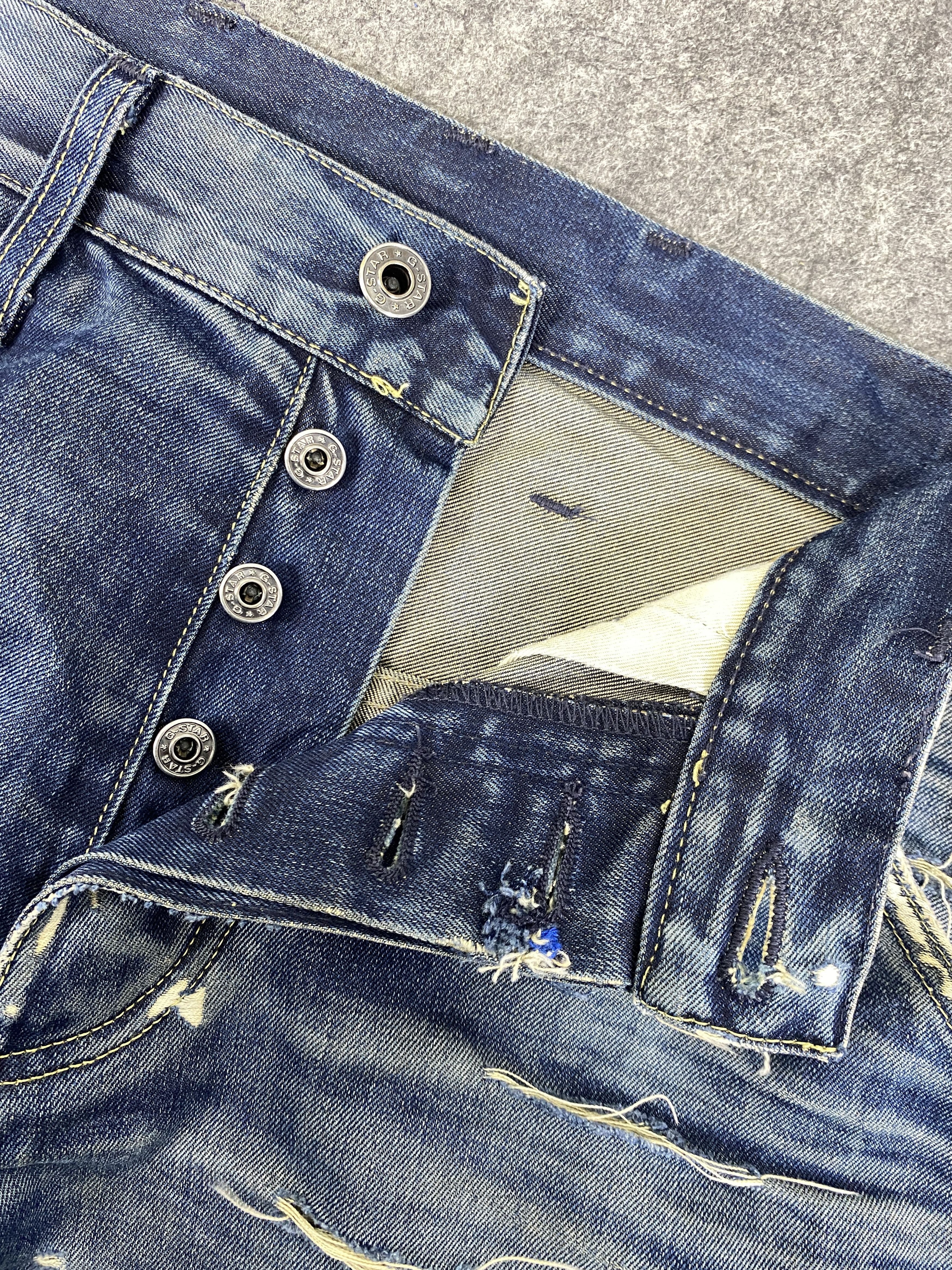 Hysteric Glamour Faded Blue Baggy HYSTERIC STYLE Jeans 30x29 Denim - JN3314 Size US 30 / EU 46 - 6 Thumbnail