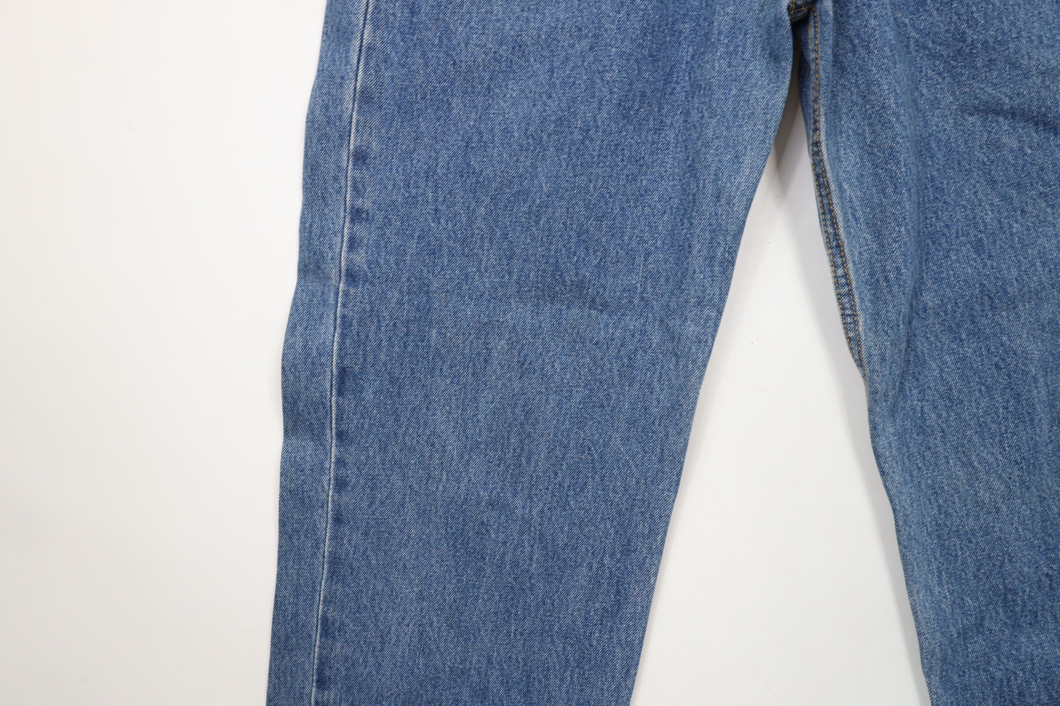 Levi's × Vintage Vintage Y2K Levis 550 Relaxed Fit Denim Jeans Blue Cotton Size US 34 / EU 50 - 8 Thumbnail