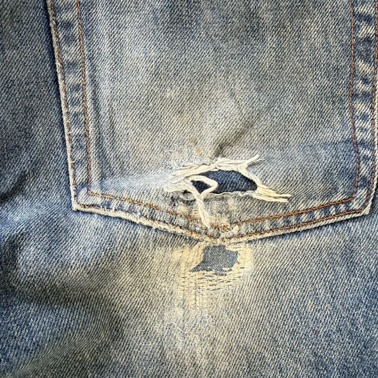 Japanese Brand W38 Vintage Japanese Rusty Mud Washer Denim Jean Pants Size US 38 / EU 54 - 11 Thumbnail