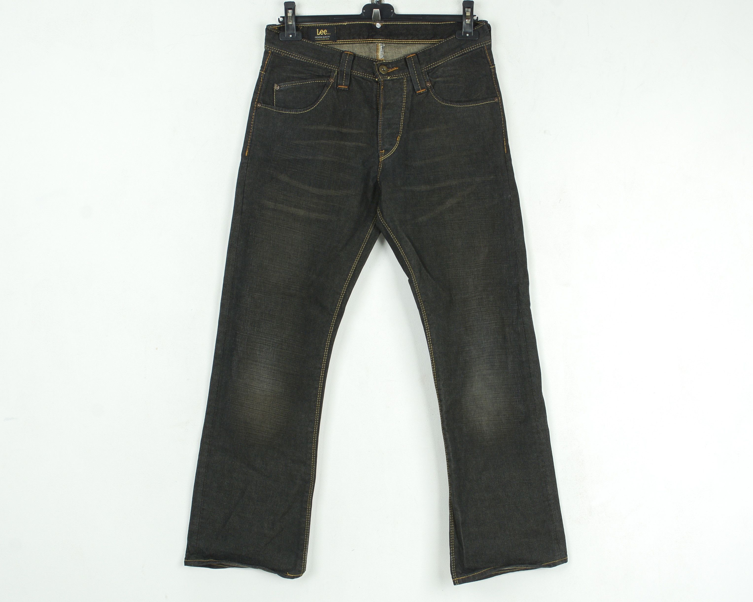 Lee Roscoe Mens W30 L32 Regular Bootcut Raw Jeans Pants Trousers Size US 30 / EU 46 - 3 Thumbnail
