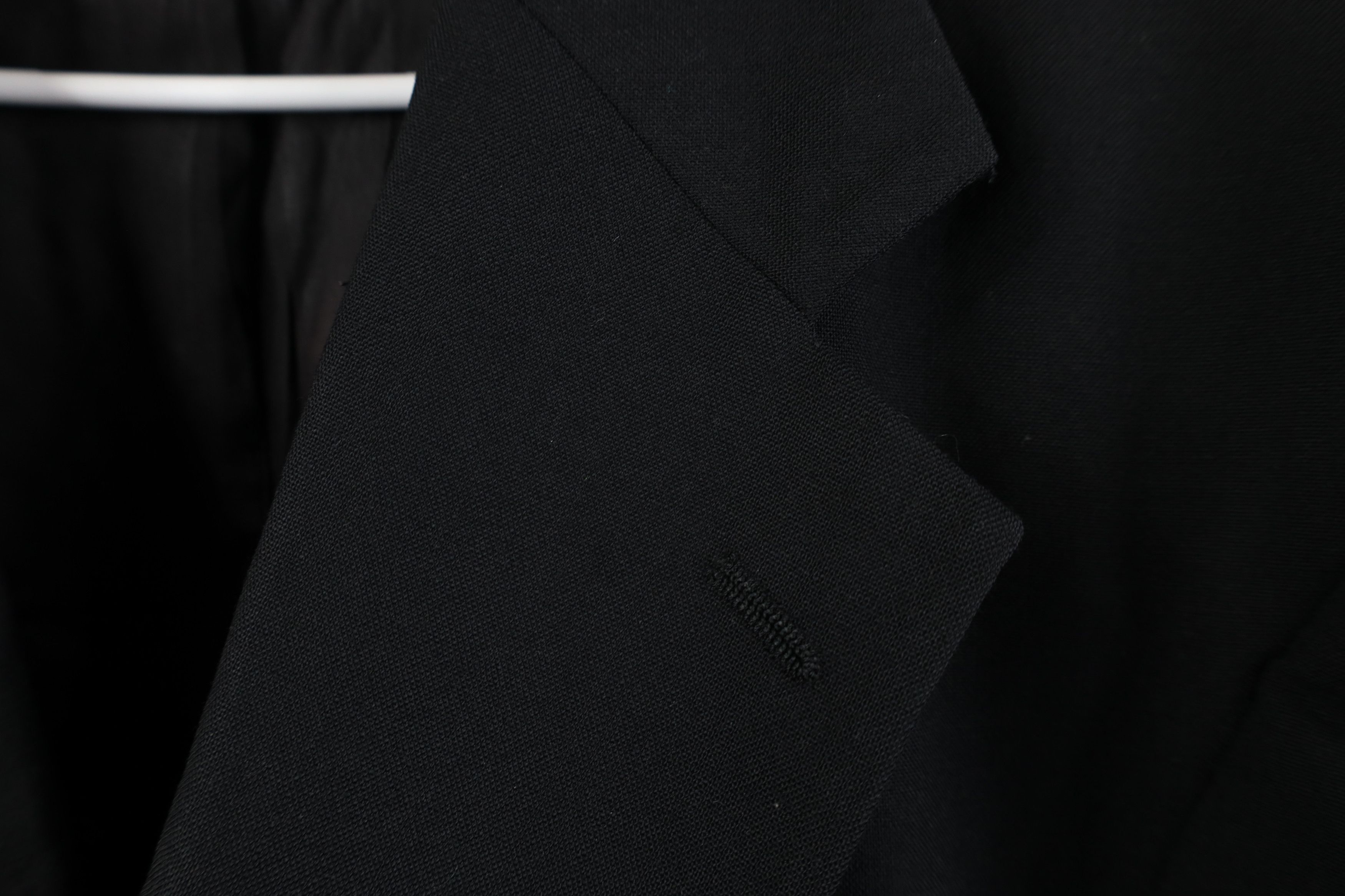 Vintage Vintage 70s Streetwear Suit Coat Blazer Jacket Black USA Size US XXL / EU 58 / 5 - 7 Thumbnail