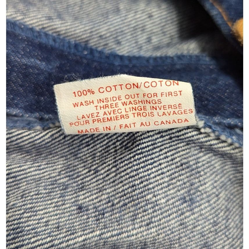 Levi's × Levi's Vintage Clothing × Vintage Vintage Levis 619 Made in Canada Orange Tab Blue Jeans Size US 37 - 6 Thumbnail