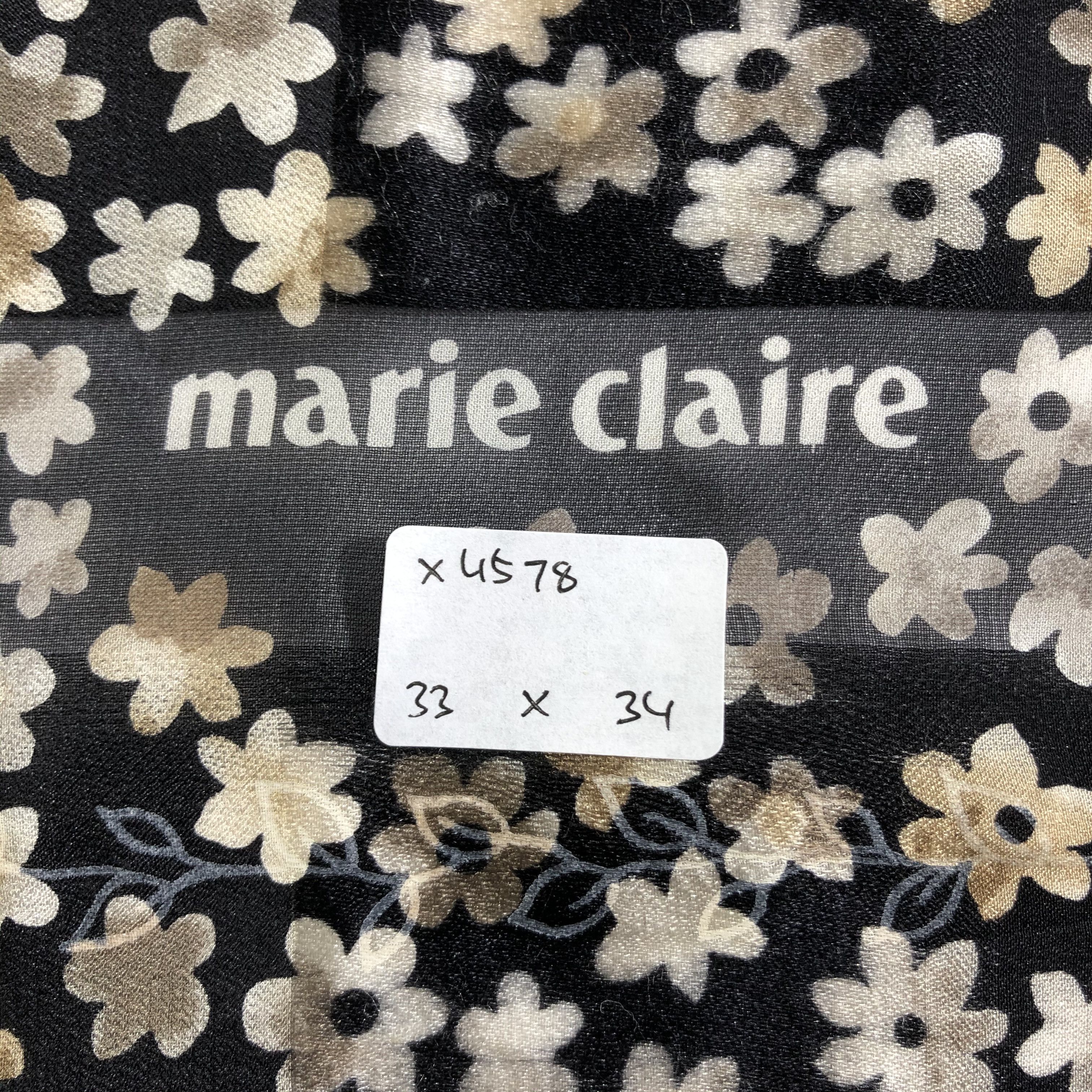 Vintage Vintage Marie Claire Silk Scarf Size ONE SIZE - 6 Thumbnail