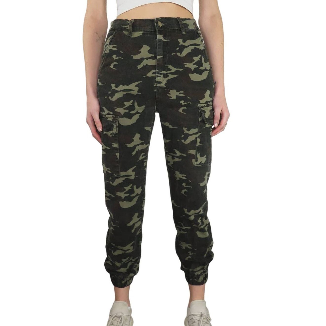 Almost famous camo joggers clearance