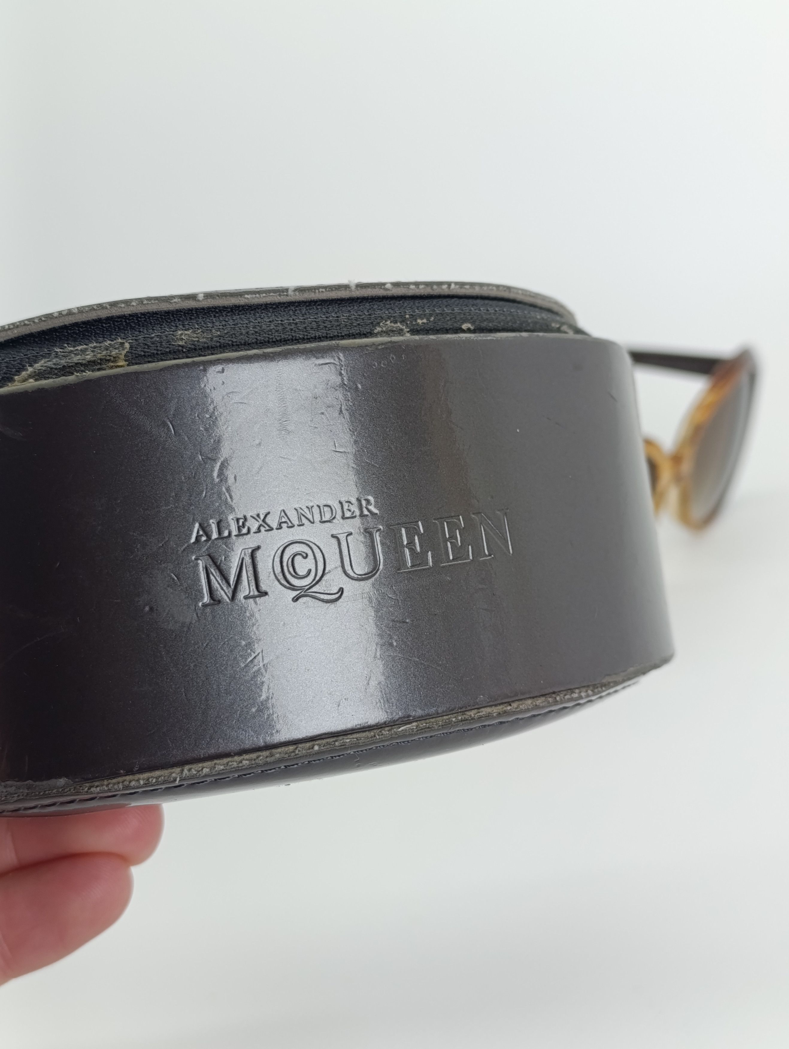 Alexander McQueen ALEXANDER MCQUEEN CAT EYE SUNGLASSES AMQ4234/S Size ONE SIZE - 6 Thumbnail