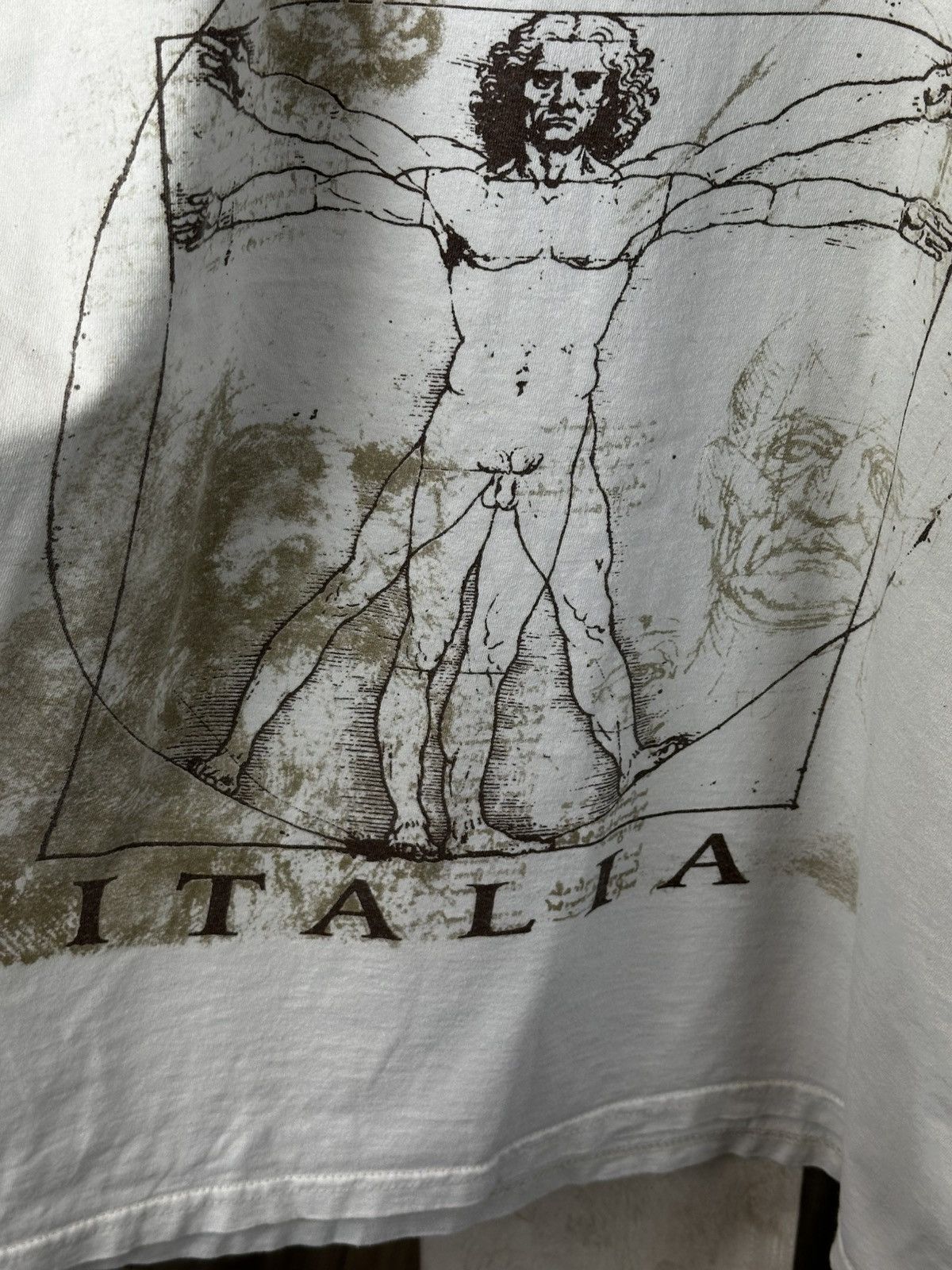 Vintage VINTAGE LEONARDO DA VINCI TEE SHIRT Size US XL / EU 56 / 4 - 5 Thumbnail
