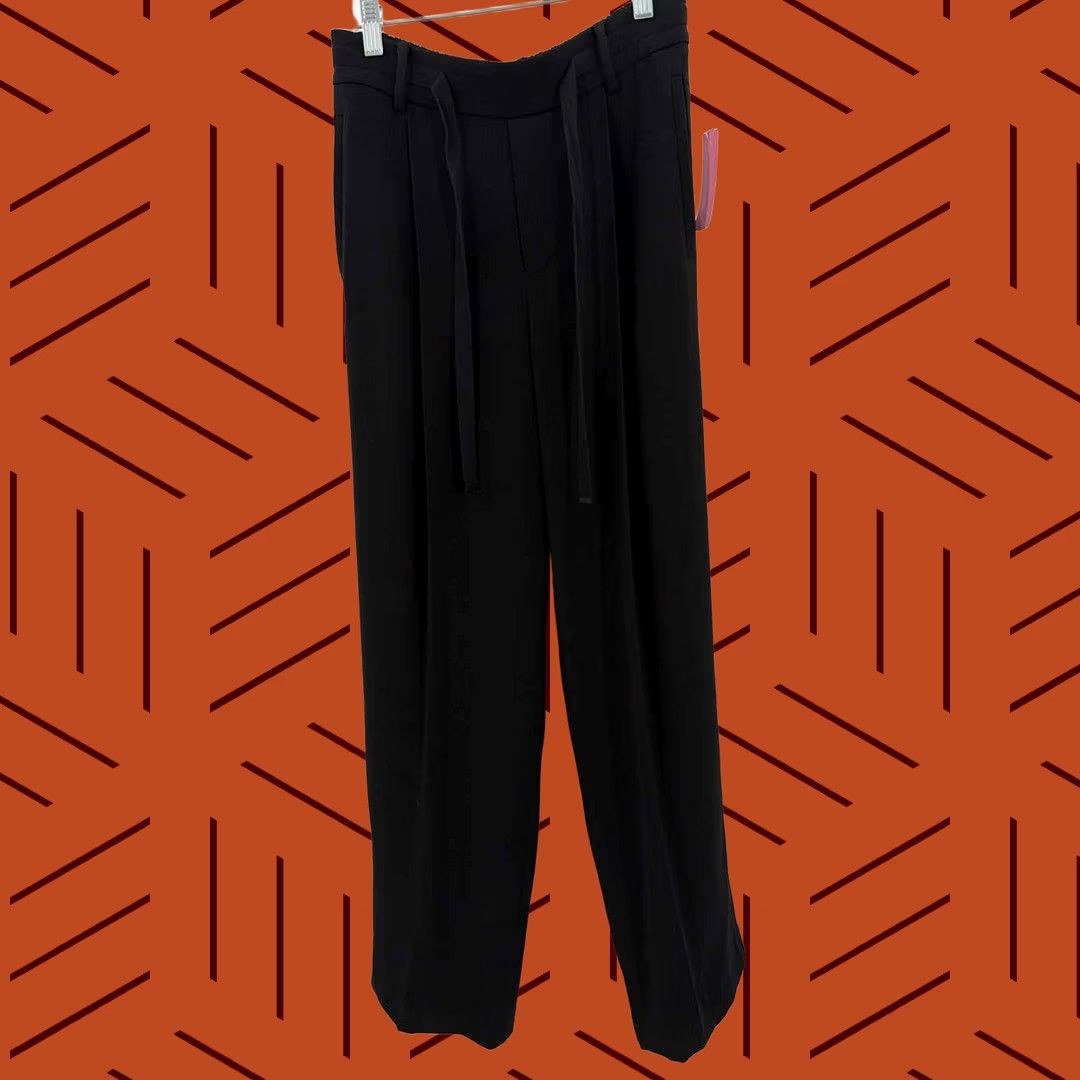 Vince Vince Black Size 2 Belted Pull On Skirt - Pre-Owned Size 26" / US 2 / IT 38 - 1 Thumbnail