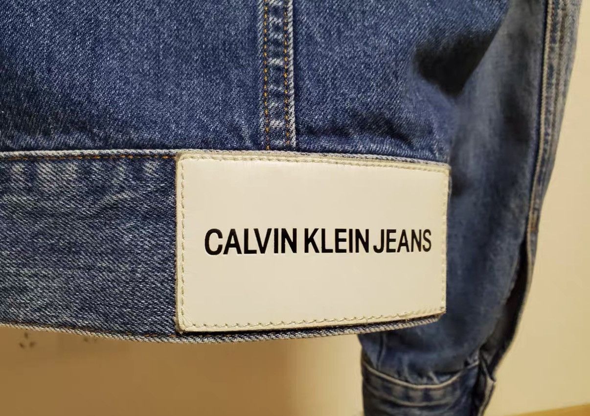 Raf Simons Raf Simons x Calvin Klein Color-block Denim Jacket J37 Size US M / EU 48-50 / 2 - 6 Thumbnail