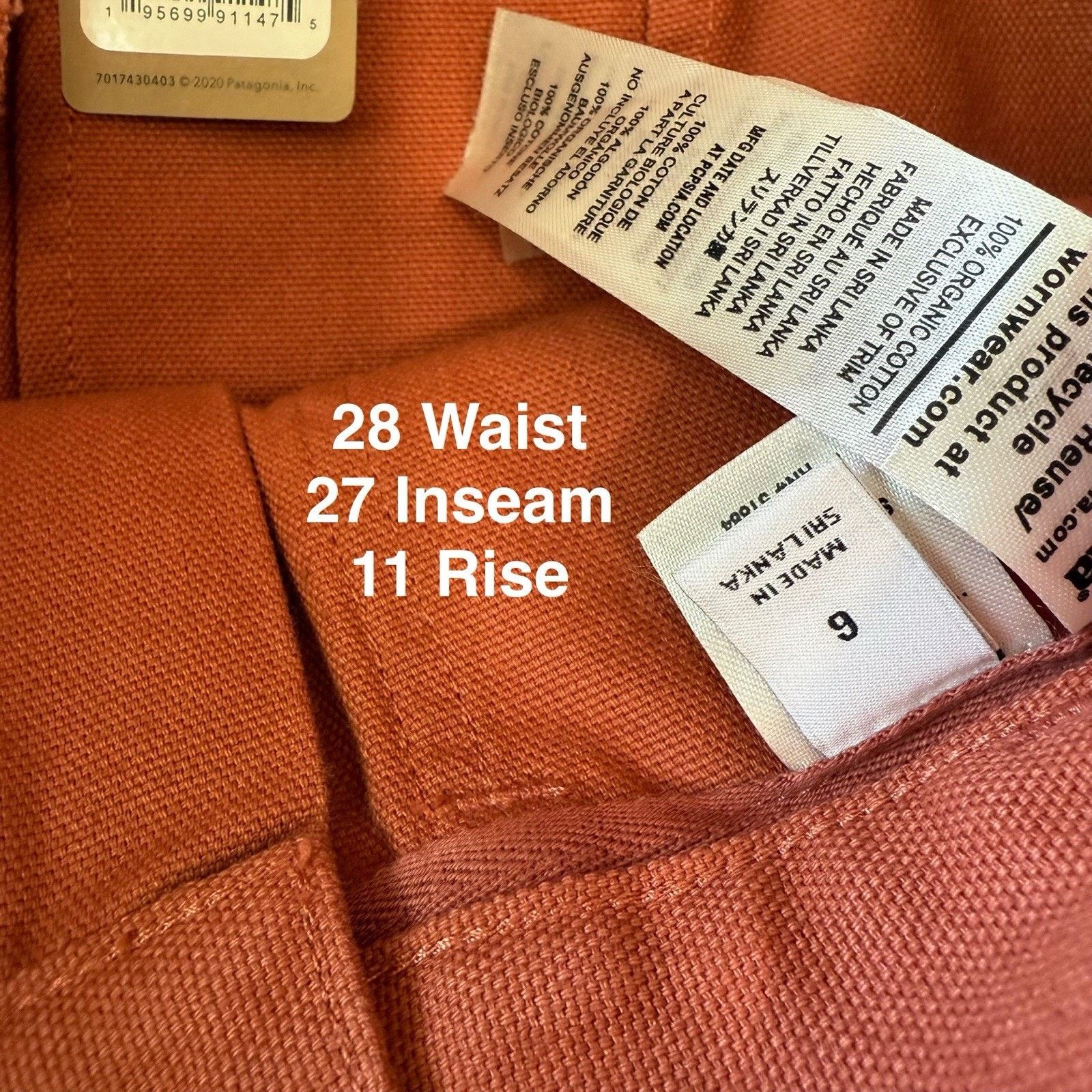 Patagonia Patagonia Heritage Stand Up Pants W 6 Burl Red Double Knee Size 28" / US 6 / IT 42 - 7 Thumbnail
