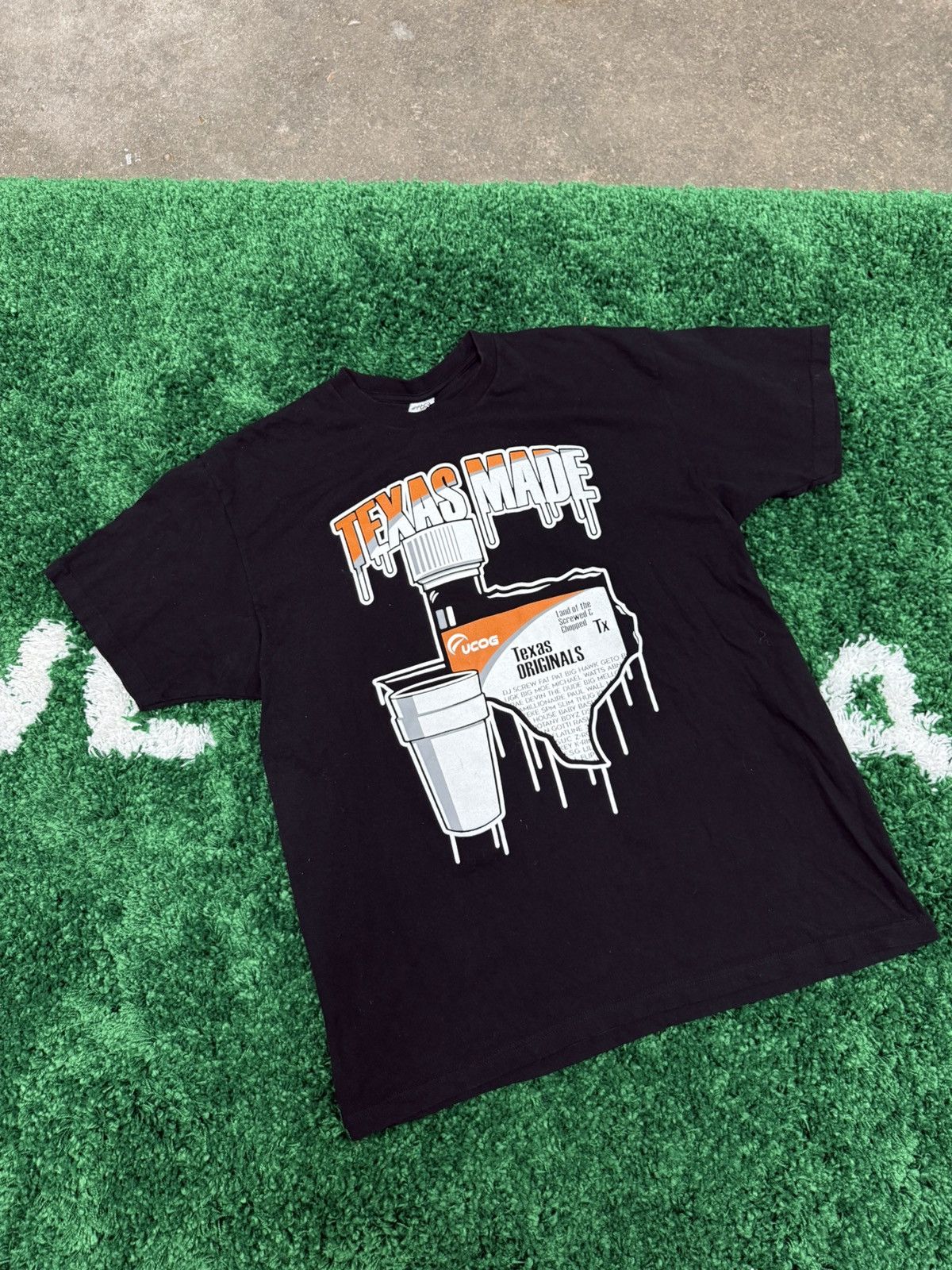 Other Vintage Texas Made Lean Codeine Promethazine Cough Syrup Tee Size US XXL / EU 58 / 5 - 1 Thumbnail