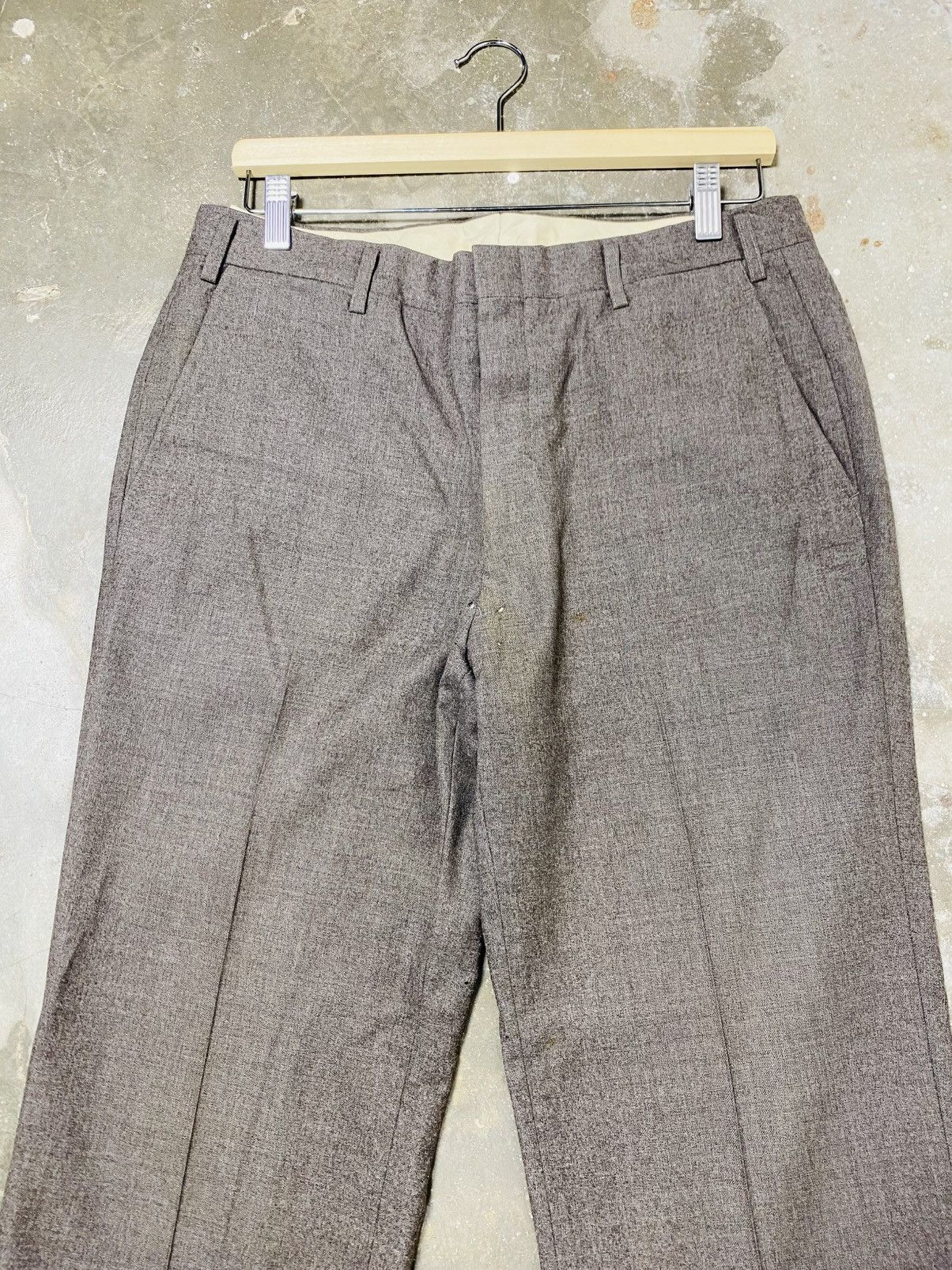 Burberry Vintage 90a Burberry Wool Pants Size US 33 - 5 Thumbnail