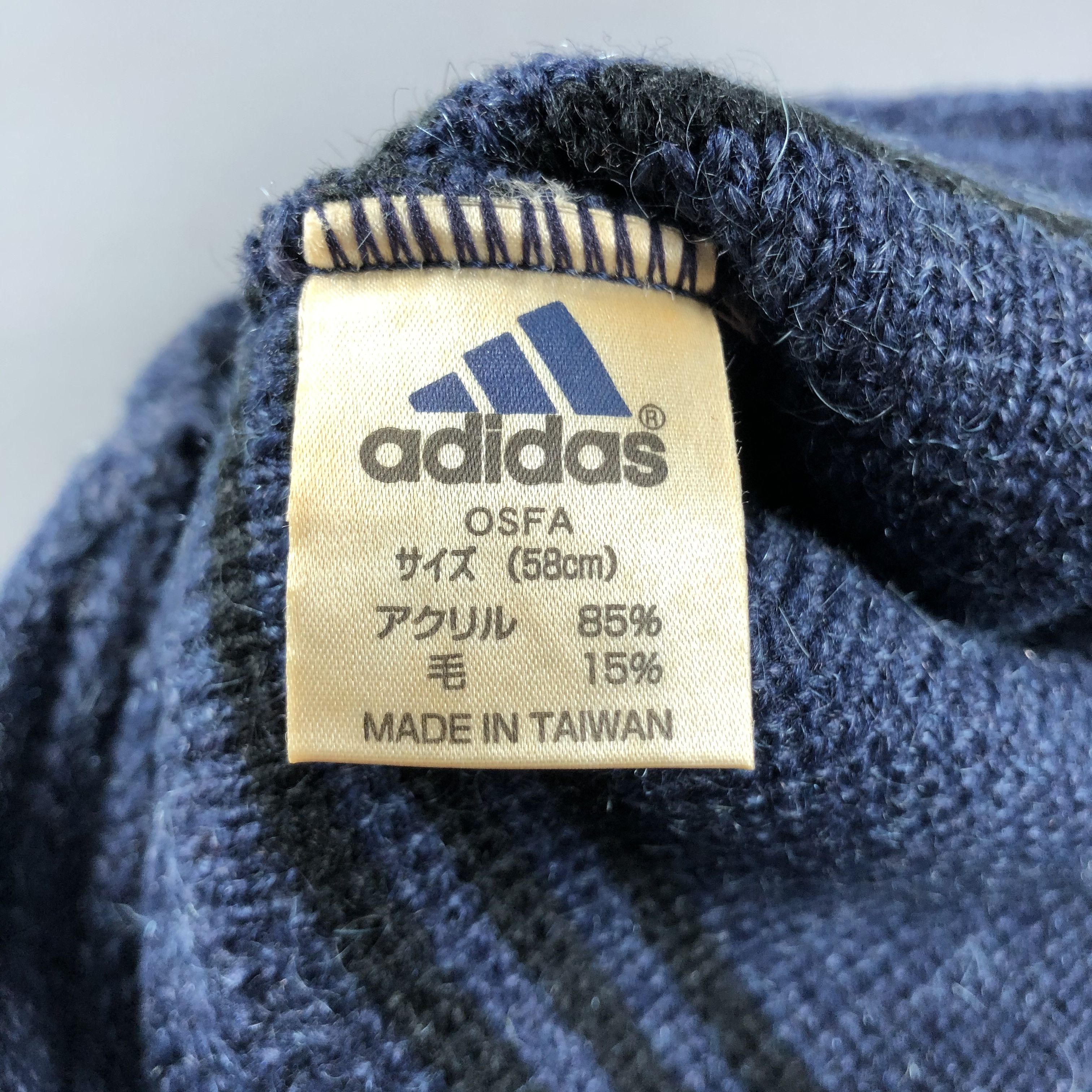Adidas Adidas Wool Bucket Hat Beanie Snowcap Snow Hat B628 Size ONE SIZE - 6 Thumbnail