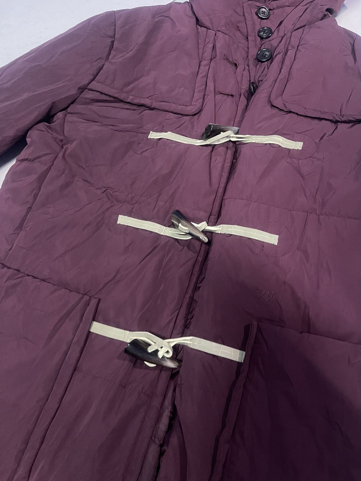 Jun Takahashi × Undercover × Uniqlo 🔥HOT🇯🇵🔥UNDERCOVER JUN TAKAHASHI LONG DUFFLE JACKET VERY RARE Size US L / EU 52-54 / 3 - 3 Thumbnail