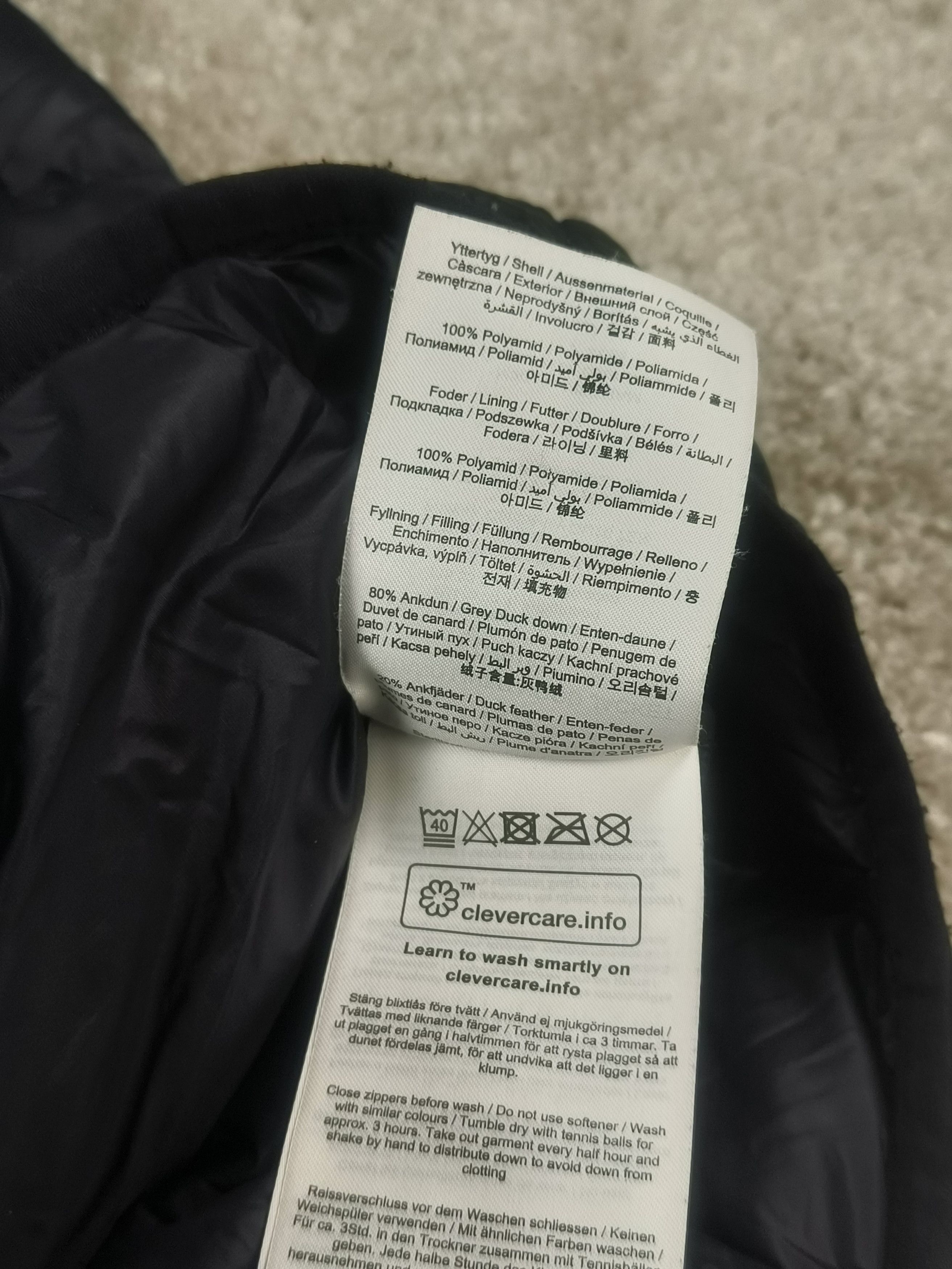 Peak Performance Peak Performance Down Liner Hood Mens Outdoor Puffer Jacket Size US S / EU 44-46 / 1 - 4 Thumbnail