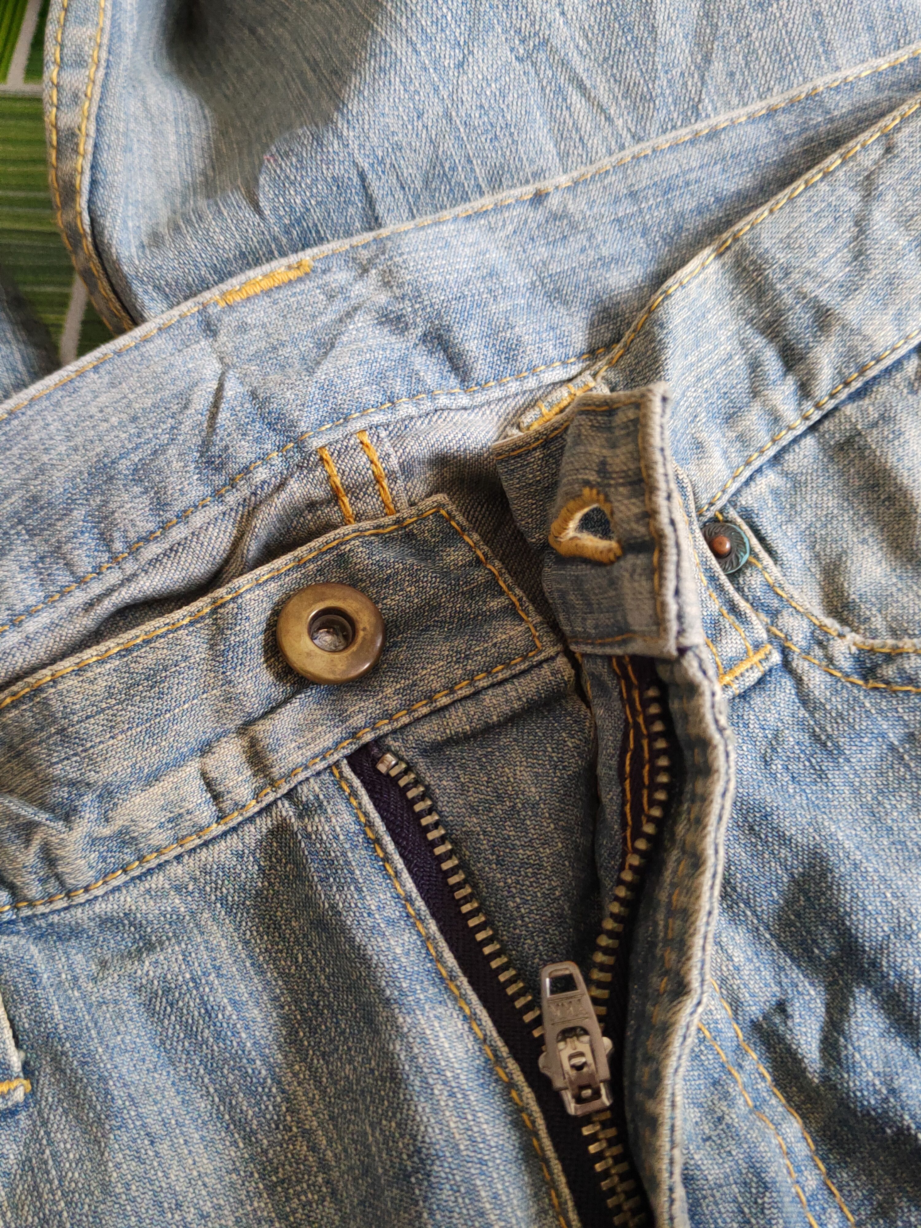 ADAM ET ROPE Adam et Rope Blue Faded Multipocket Denim #S1528 Size US 31 - 12 Thumbnail