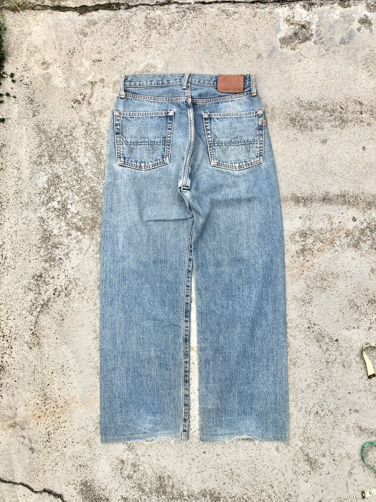 Edwin WIDE LEG VINTAGE EDWIN SELVEDGE DENIM Size US 30 / EU 46 - 6 Thumbnail