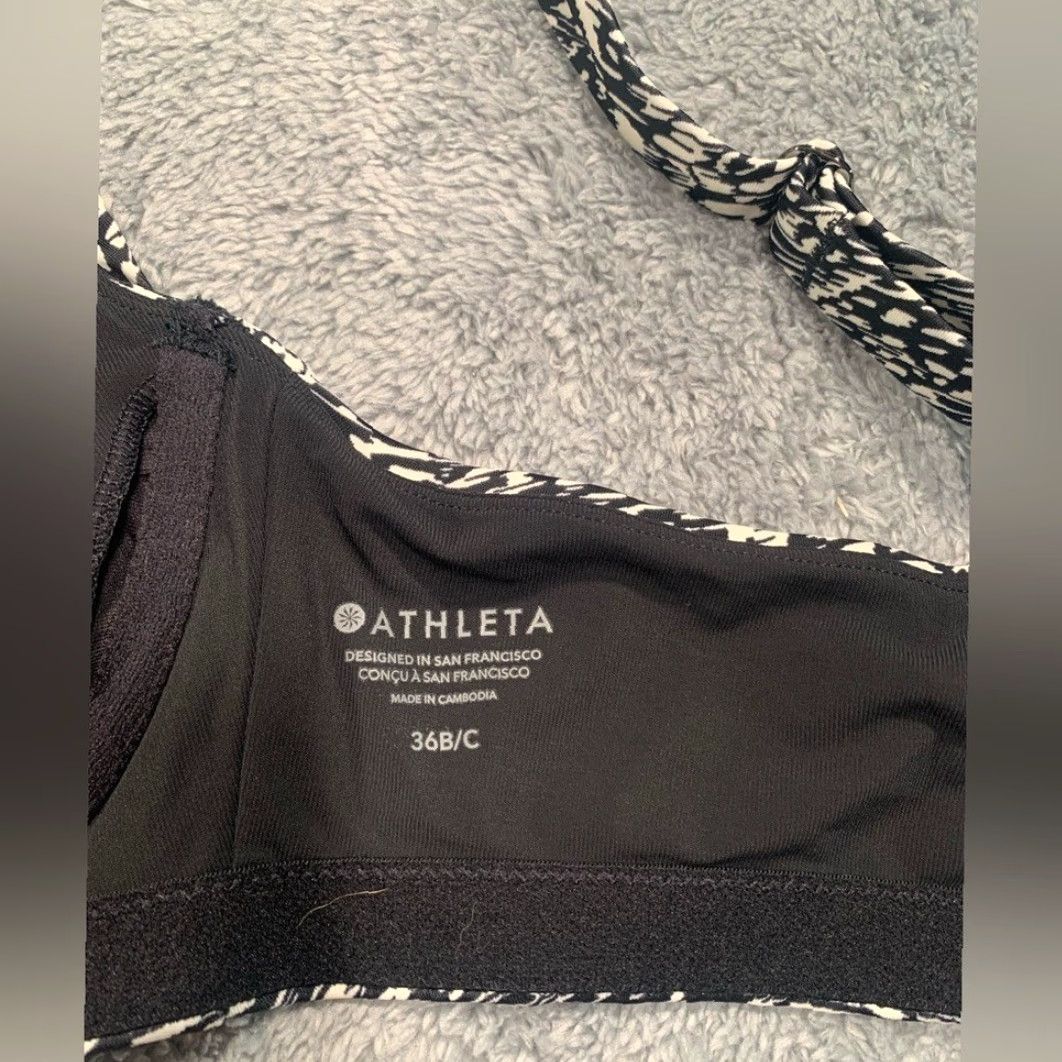 Athleta Athleta Bikini Top Bondi Black White 36B/C, Women, Cover Up, M, Regular, Black, 36B/C, Athleta, Bikini Top, Women, 36B/C Size M / US 6-8 / IT 42-44 - 5 Thumbnail