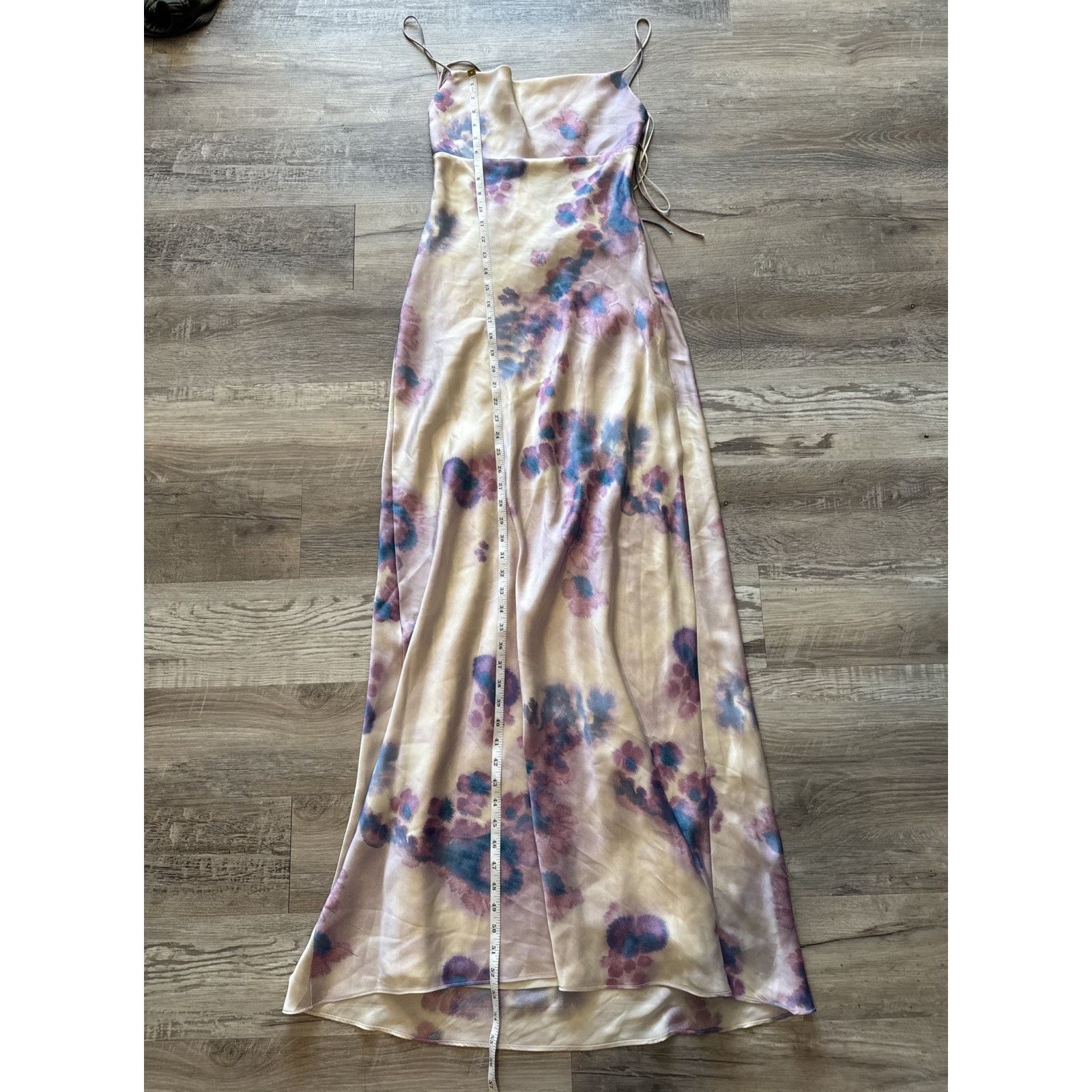 Zara ZARA WOMAN STRAPPY LONG SATIN DRESS WITH OPEN BACK Size XS Size XS / US 0-2 / IT 36-38 - 1 Thumbnail