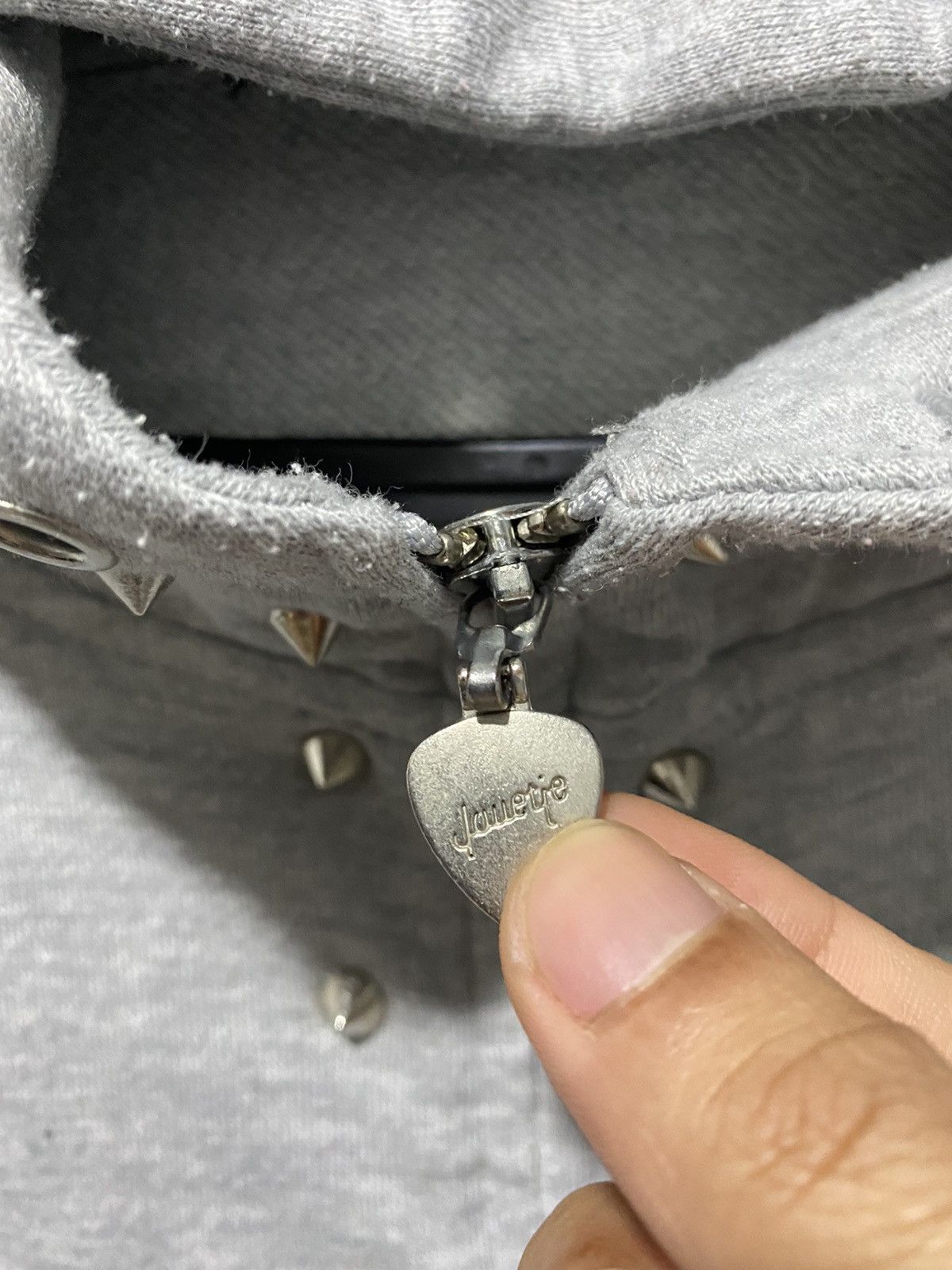 Thrasher Jouetie x Thrasher Magazine With Studded zipper Hoodie Size US S / EU 44-46 / 1 - 6 Thumbnail
