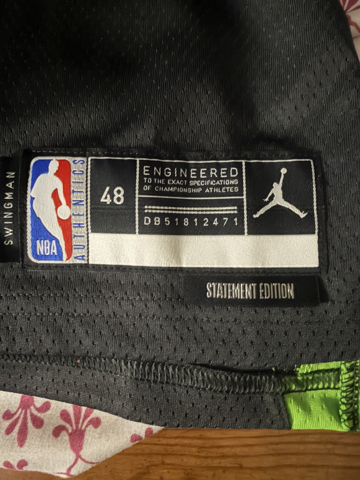NBA Naz Reid Minnesota Timberwolves 2024-25 Statement Jersey Size US M / EU 48-50 / 2 - 2 Thumbnail