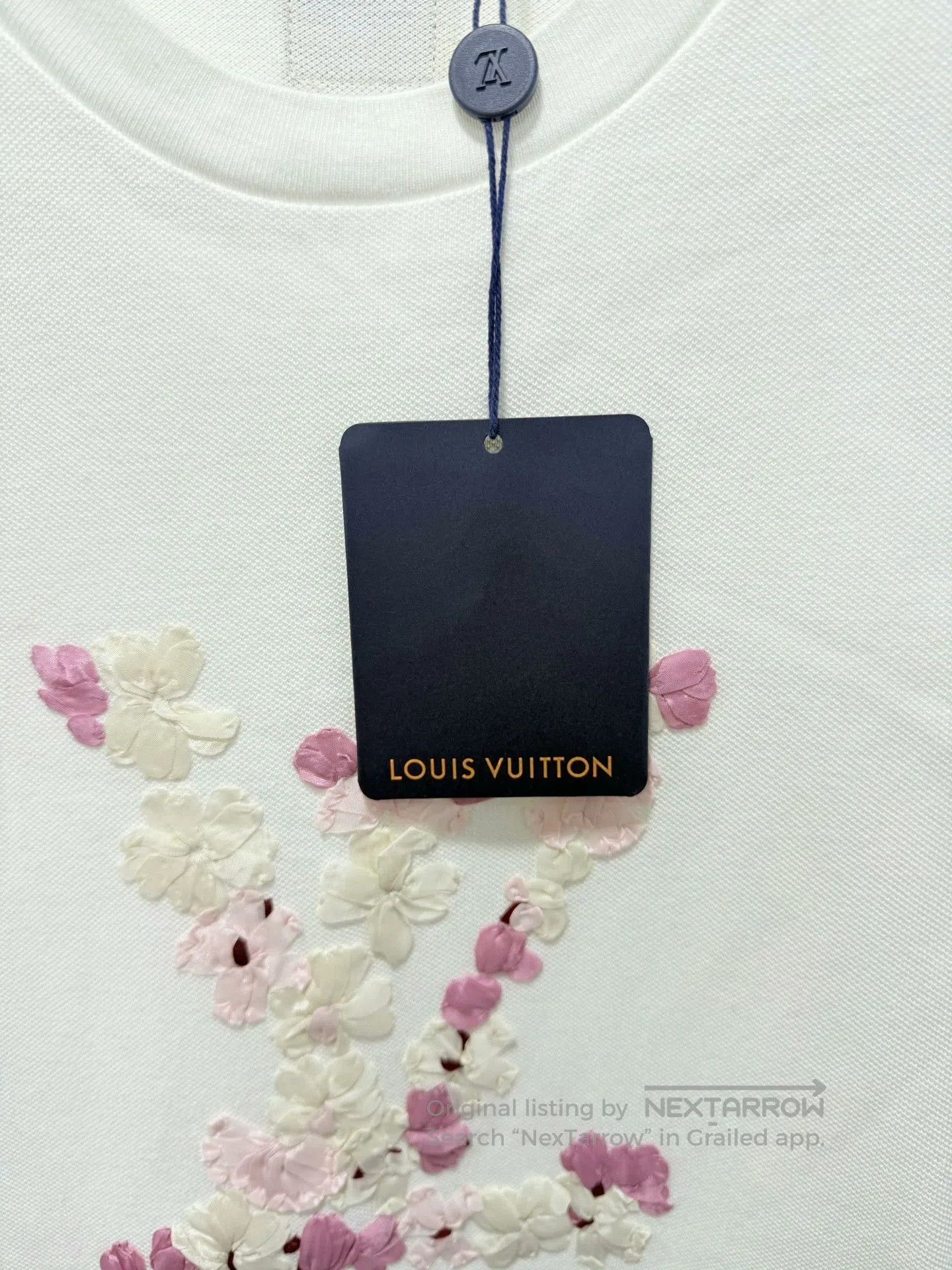 Louis Vuitton Louis Vuitton FW25 White Floral Embroidered Short. Size M / US 6-8 / IT 42-44 - 4 Thumbnail
